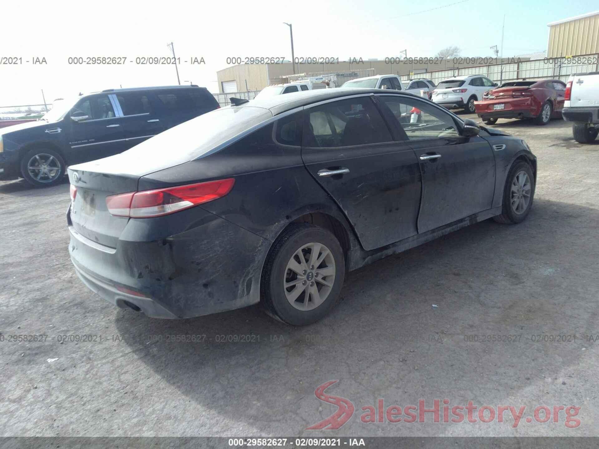 5XXGT4L3XGG079740 2016 KIA OPTIMA