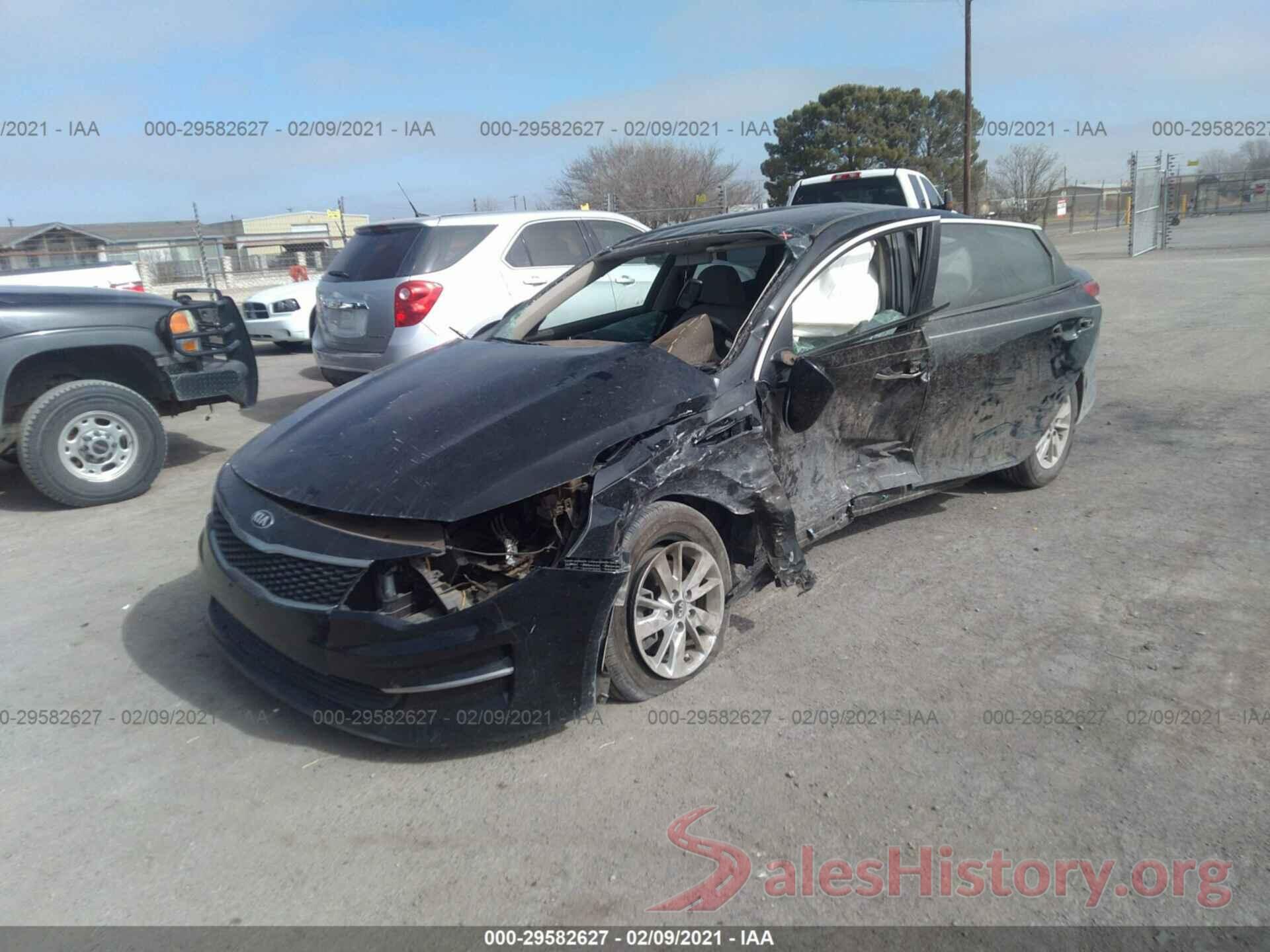 5XXGT4L3XGG079740 2016 KIA OPTIMA