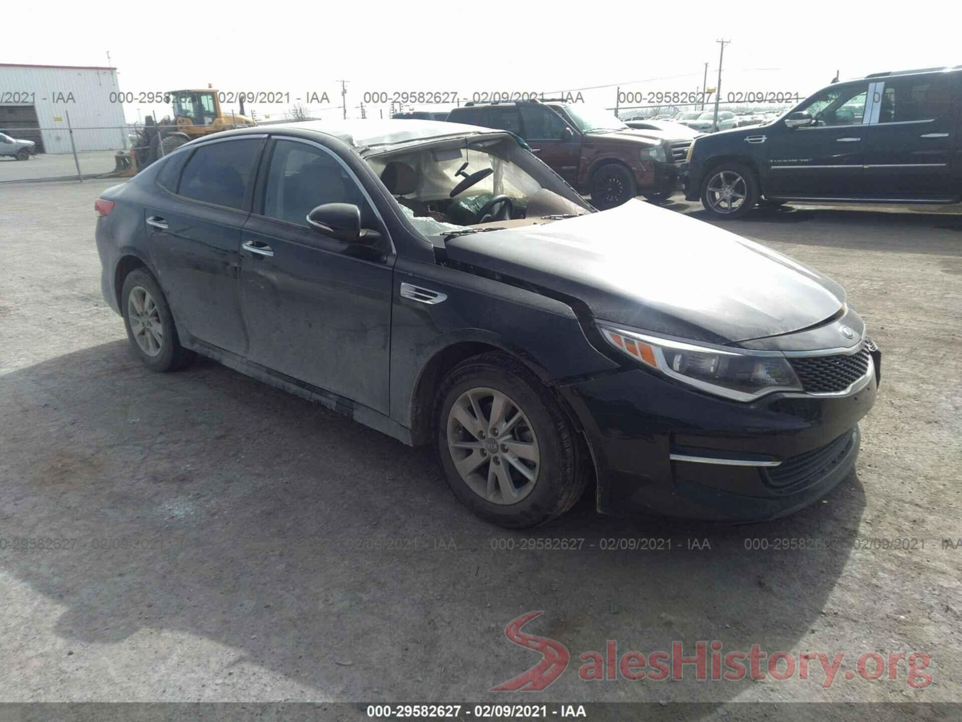 5XXGT4L3XGG079740 2016 KIA OPTIMA