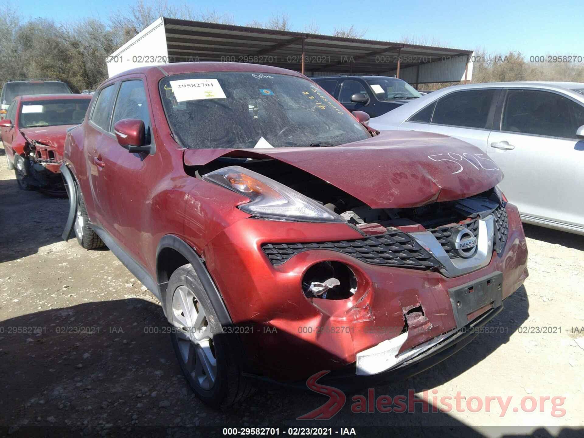 JN8AF5MR3GT609704 2016 NISSAN JUKE