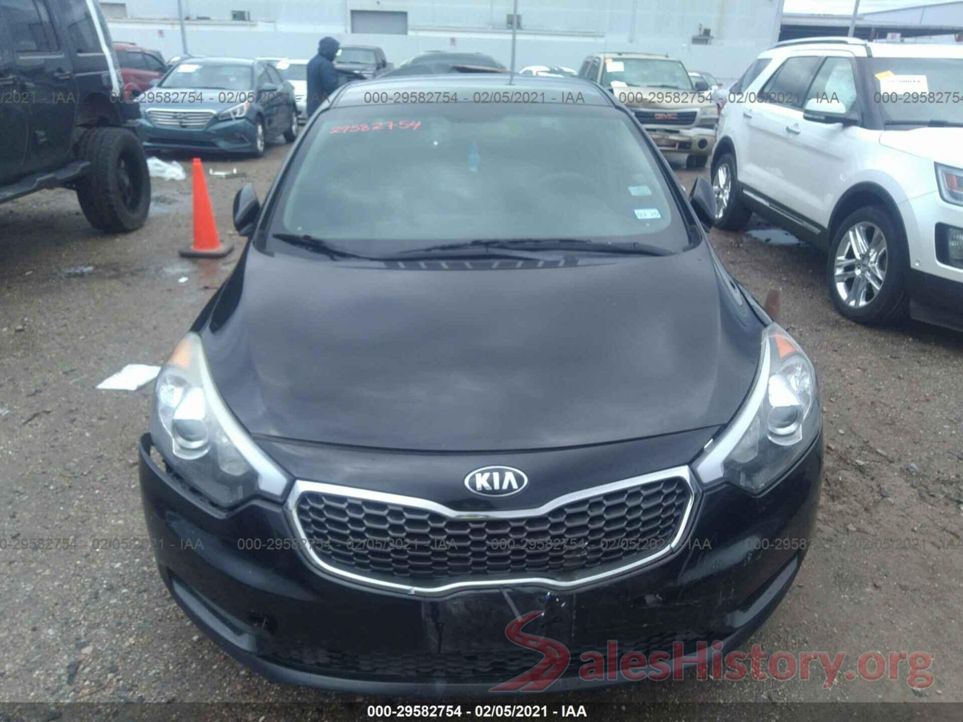 KNAFK4A62G5491809 2016 KIA FORTE