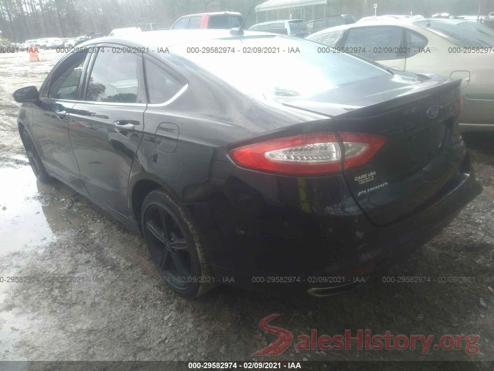 3FA6P0T95GR129190 2016 FORD FUSION