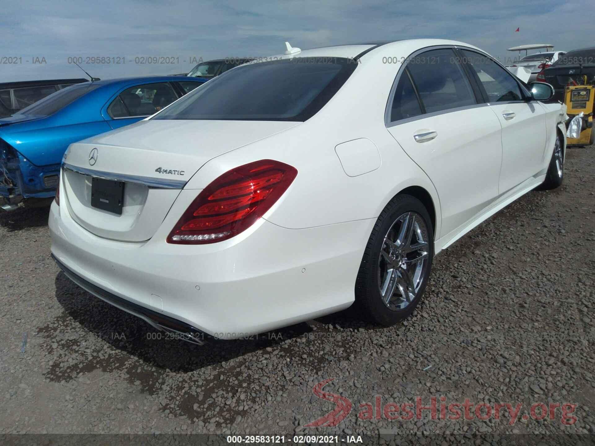 WDDUG8FB0GA259201 2016 MERCEDES-BENZ S-CLASS