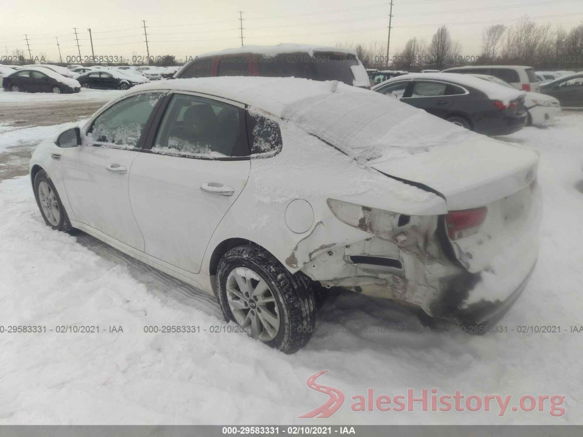 KNAGT4L33G5093755 2016 KIA OPTIMA