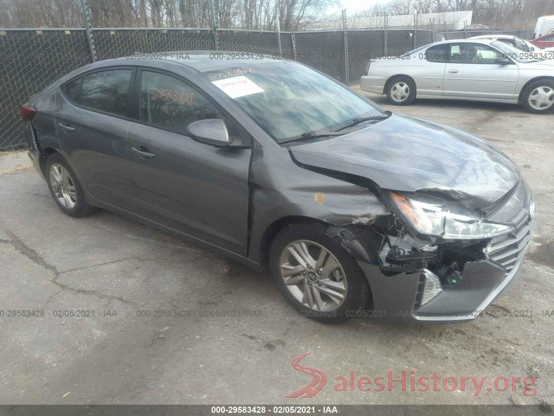 5NPD84LF5KH410607 2019 HYUNDAI ELANTRA