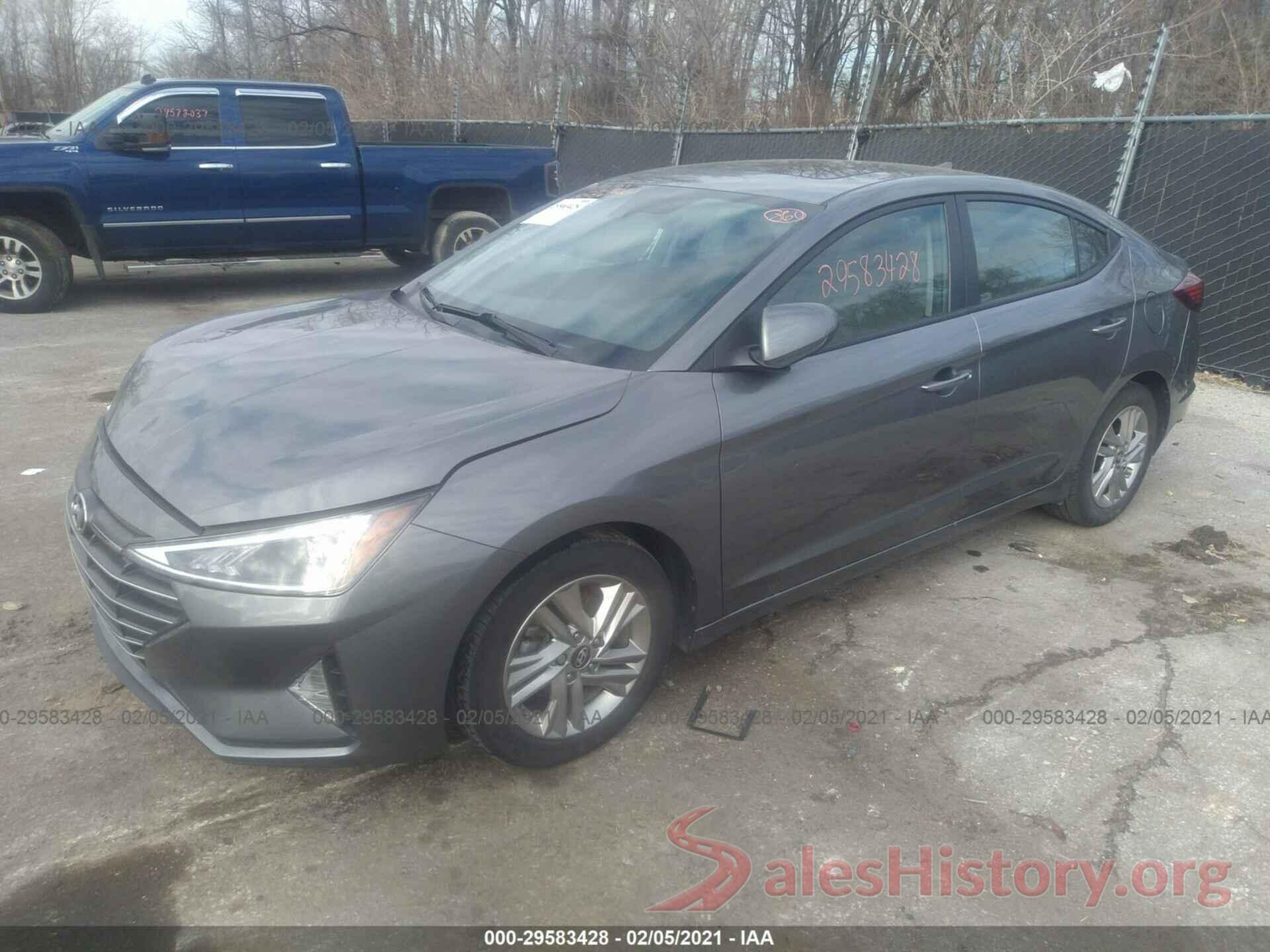 5NPD84LF5KH410607 2019 HYUNDAI ELANTRA