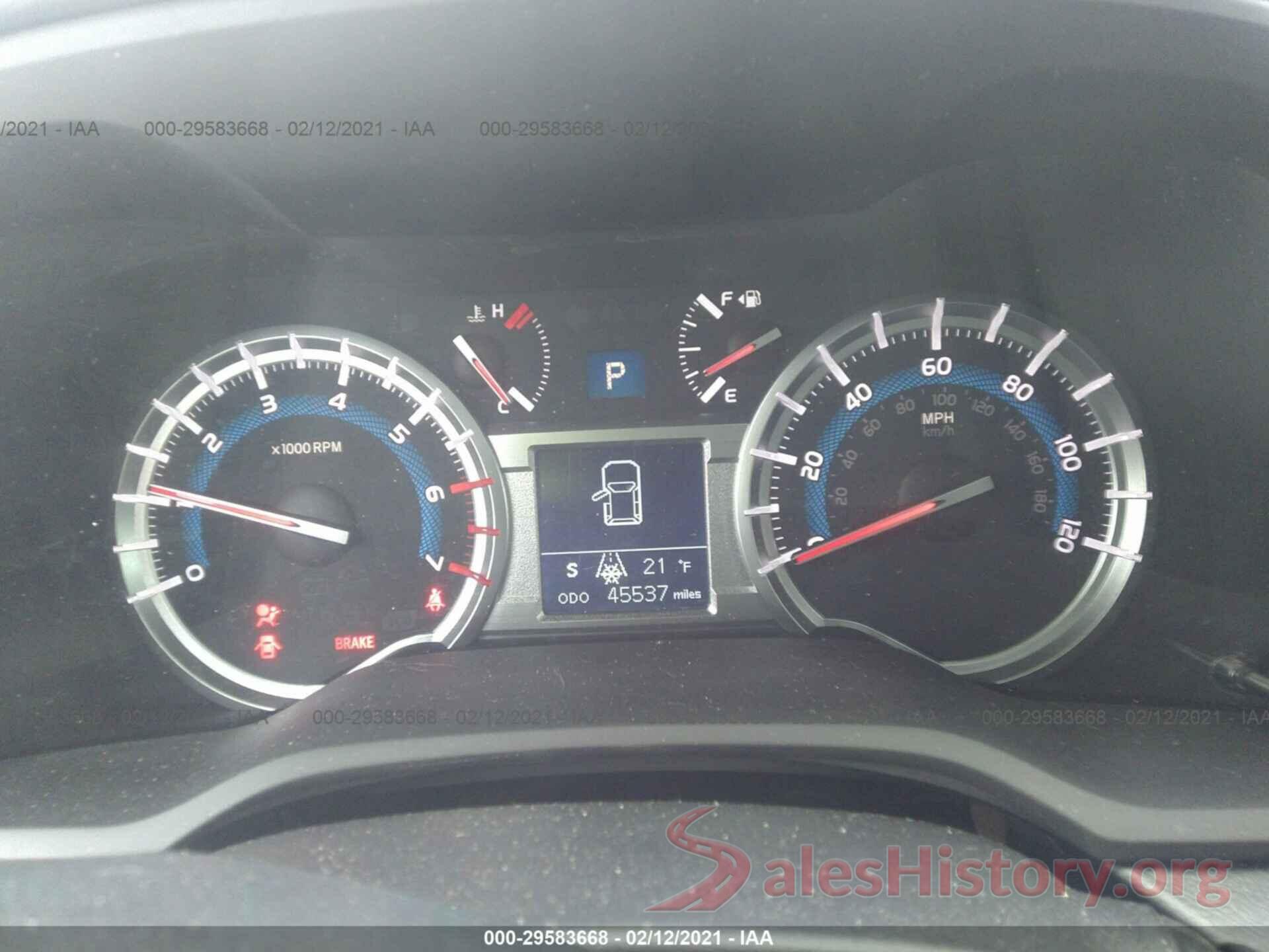 JTEBU5JR4G5339232 2016 TOYOTA 4RUNNER