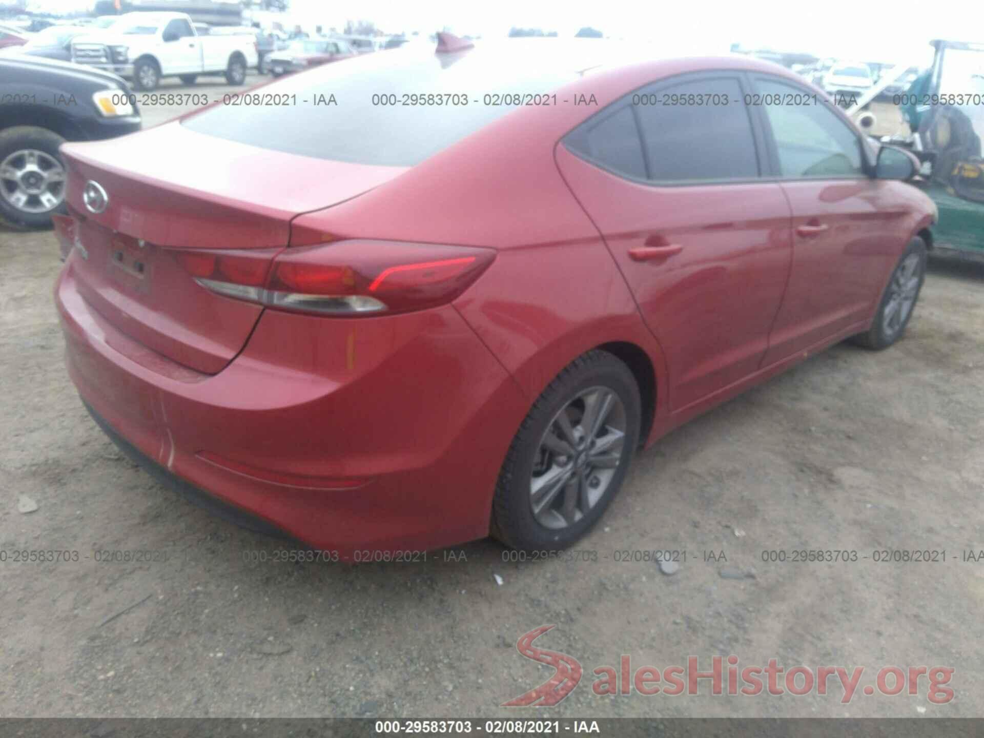 5NPD84LF9JH257910 2018 HYUNDAI ELANTRA