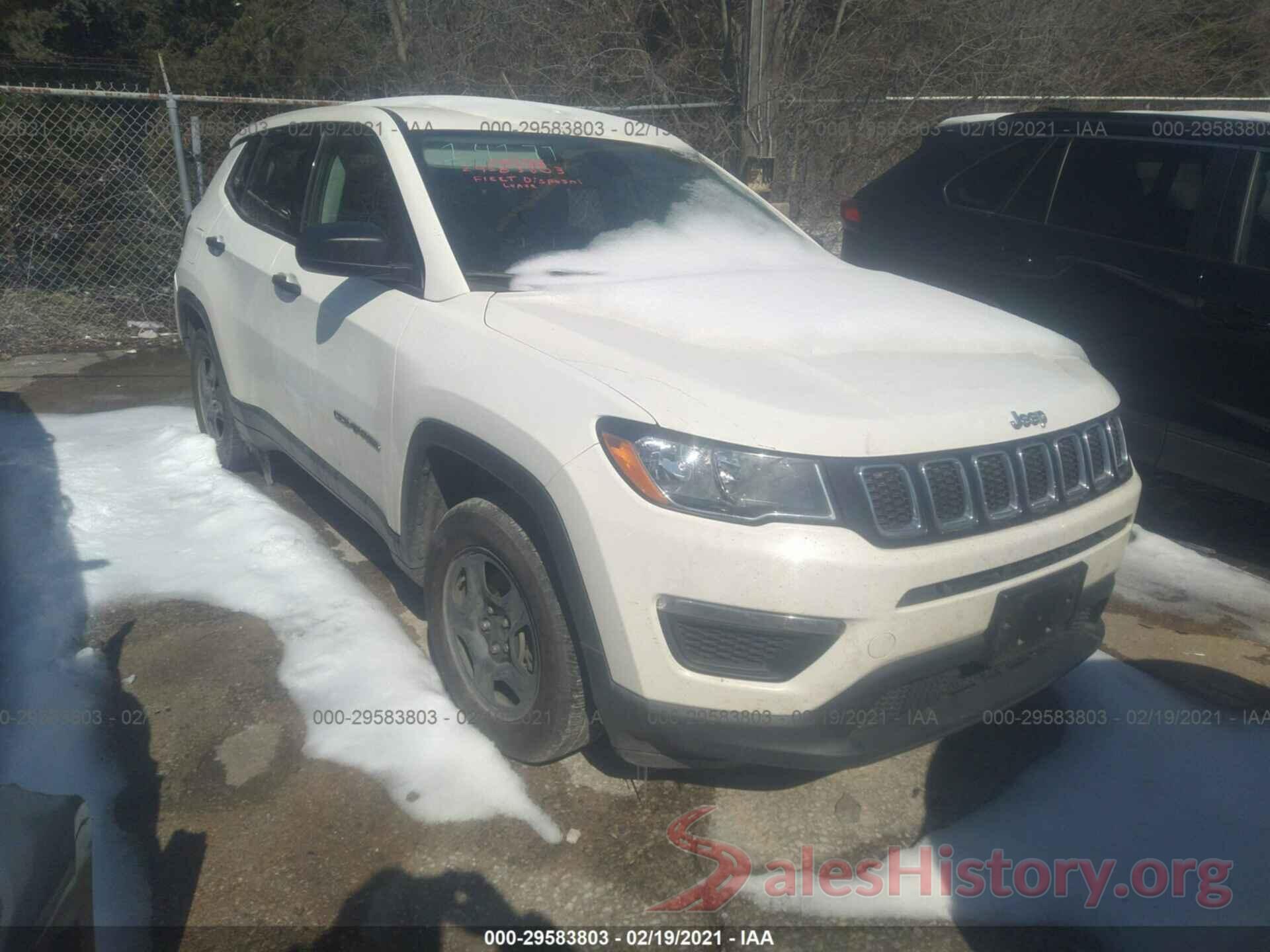 3C4NJCAB7JT136862 2018 JEEP COMPASS