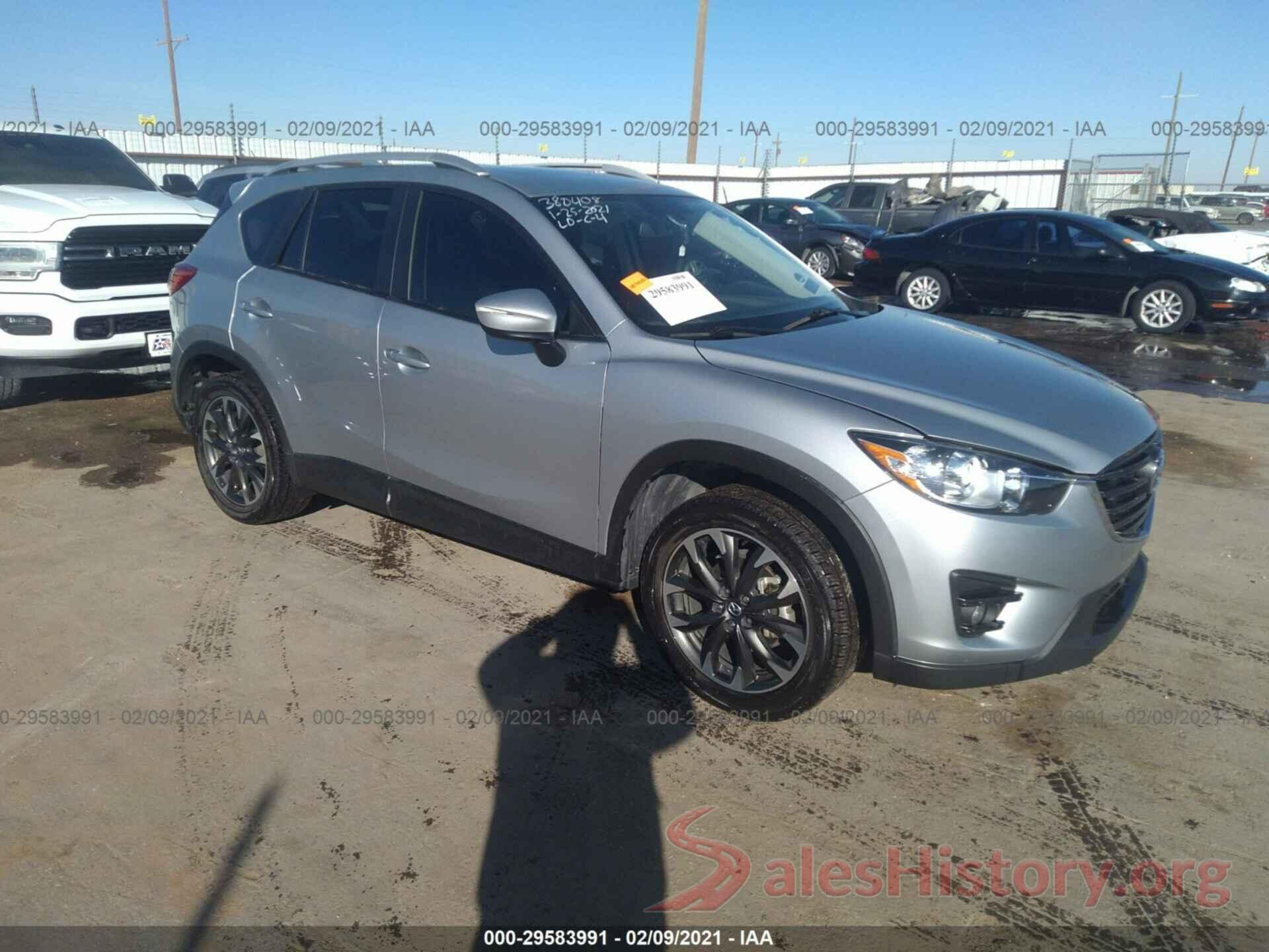 JM3KE2DY6G0828237 2016 MAZDA CX-5