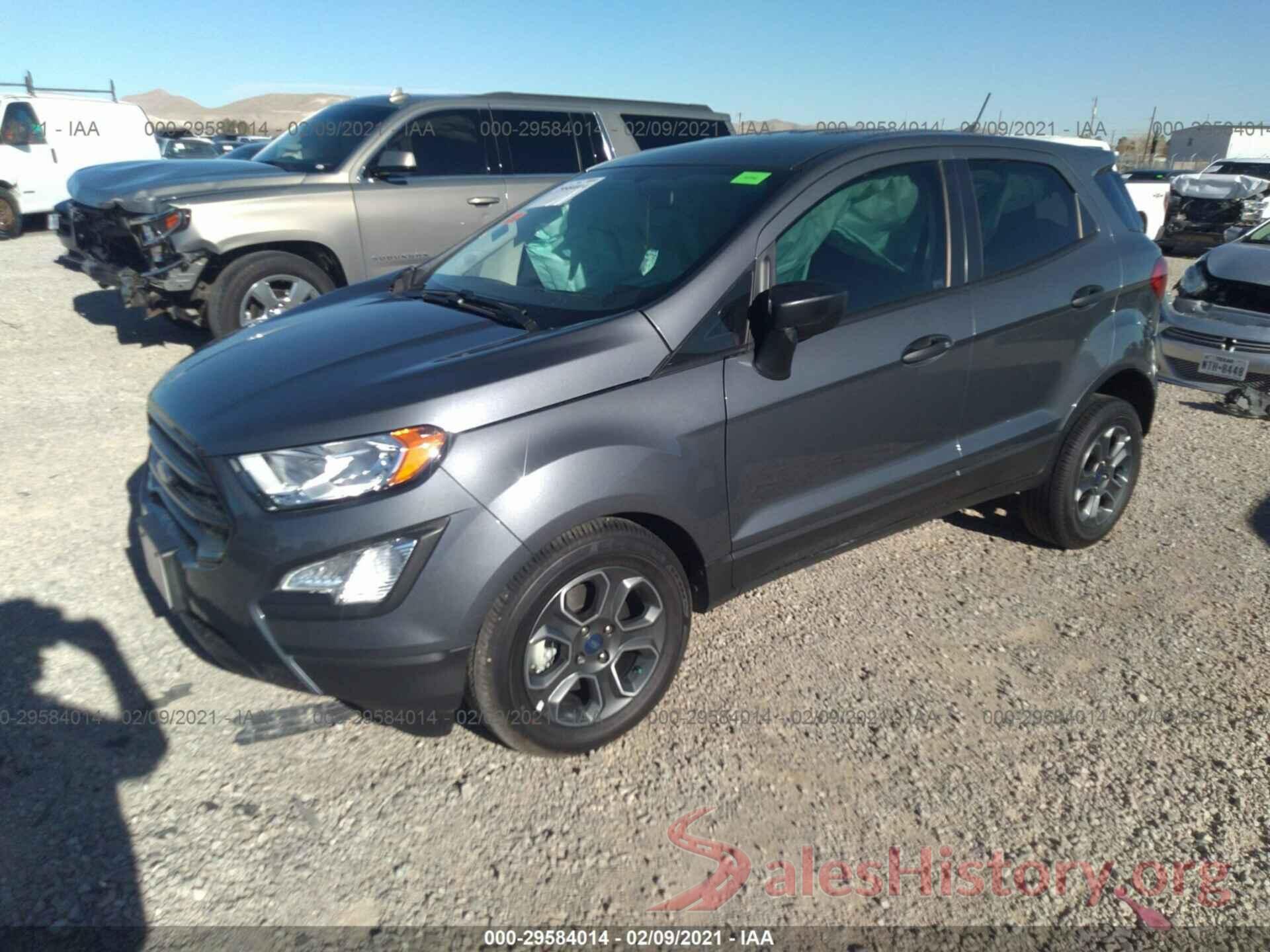 MAJ3S2FE6LC394893 2020 FORD ECOSPORT