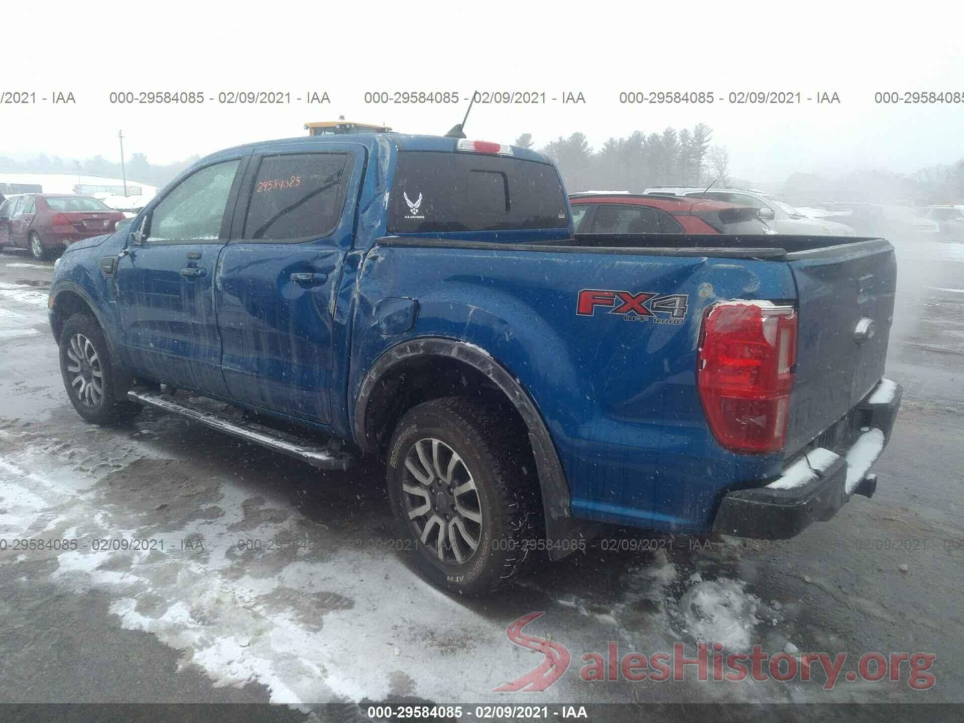 1FTER4FH7KLA43381 2019 FORD RANGER