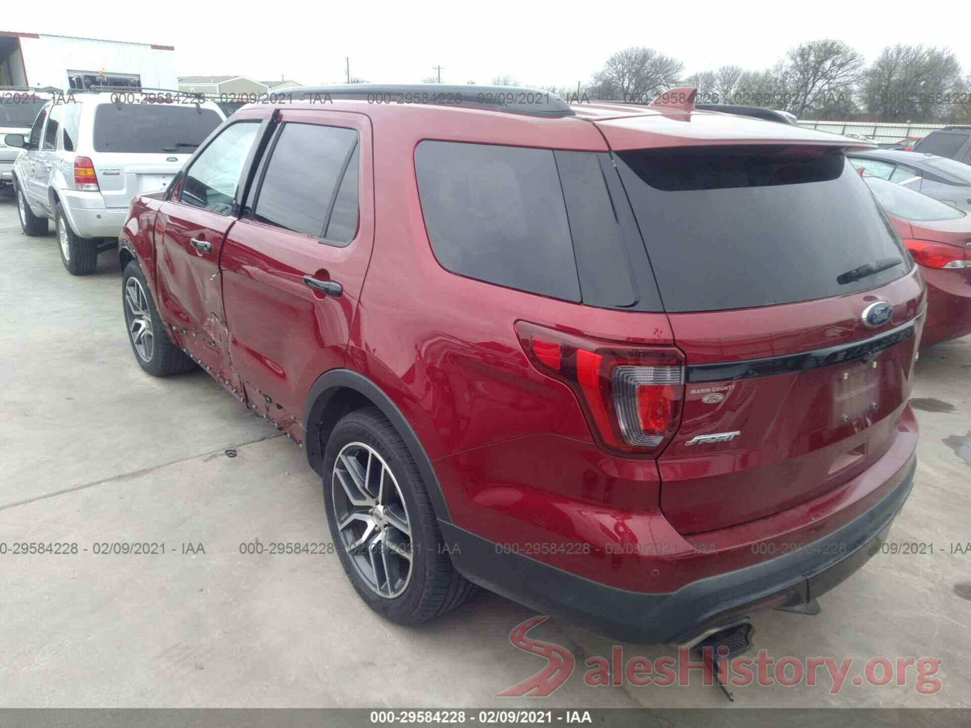 1FM5K8GT0HGA88416 2017 FORD EXPLORER