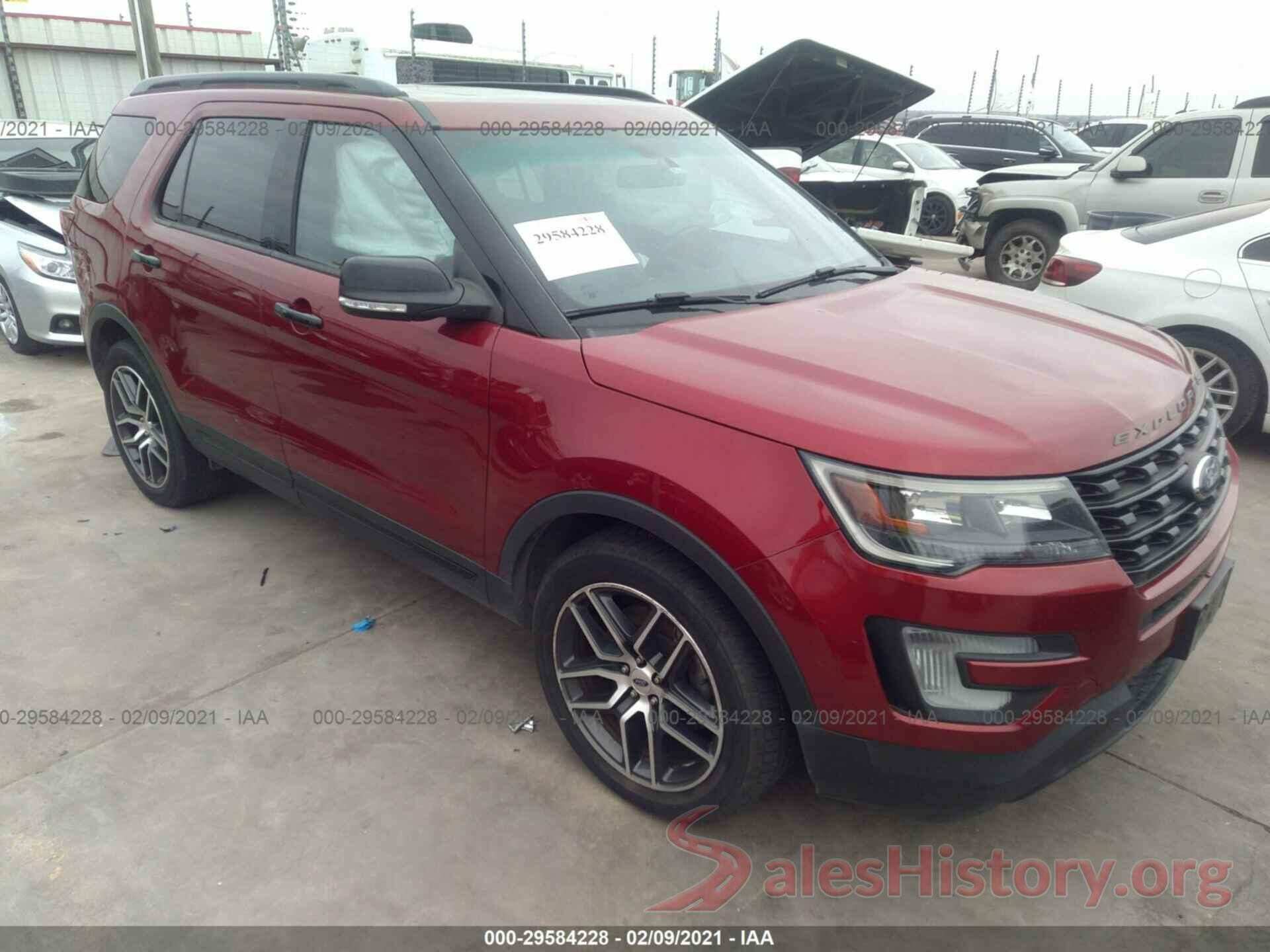 1FM5K8GT0HGA88416 2017 FORD EXPLORER