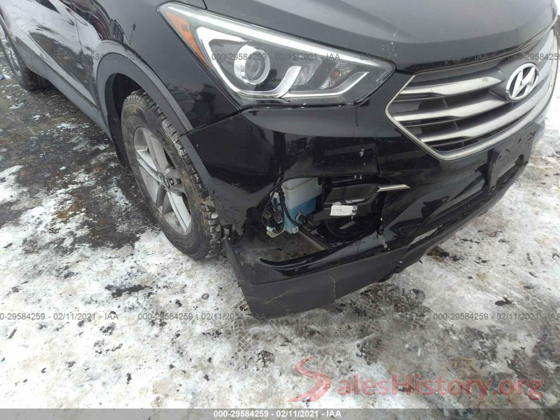 5NMZUDLB8JH063350 2018 HYUNDAI SANTA FE SPORT