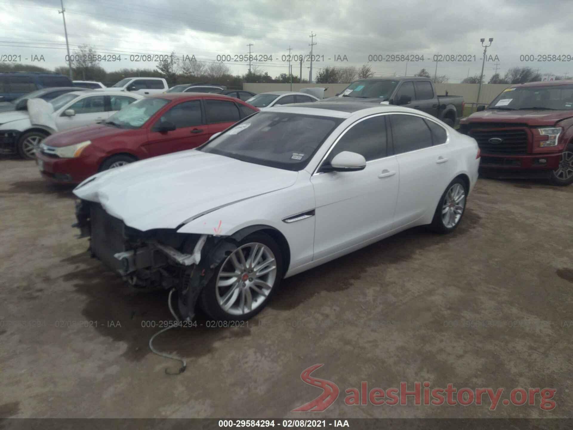 SAJBE4BV8GCY02851 2016 JAGUAR XF