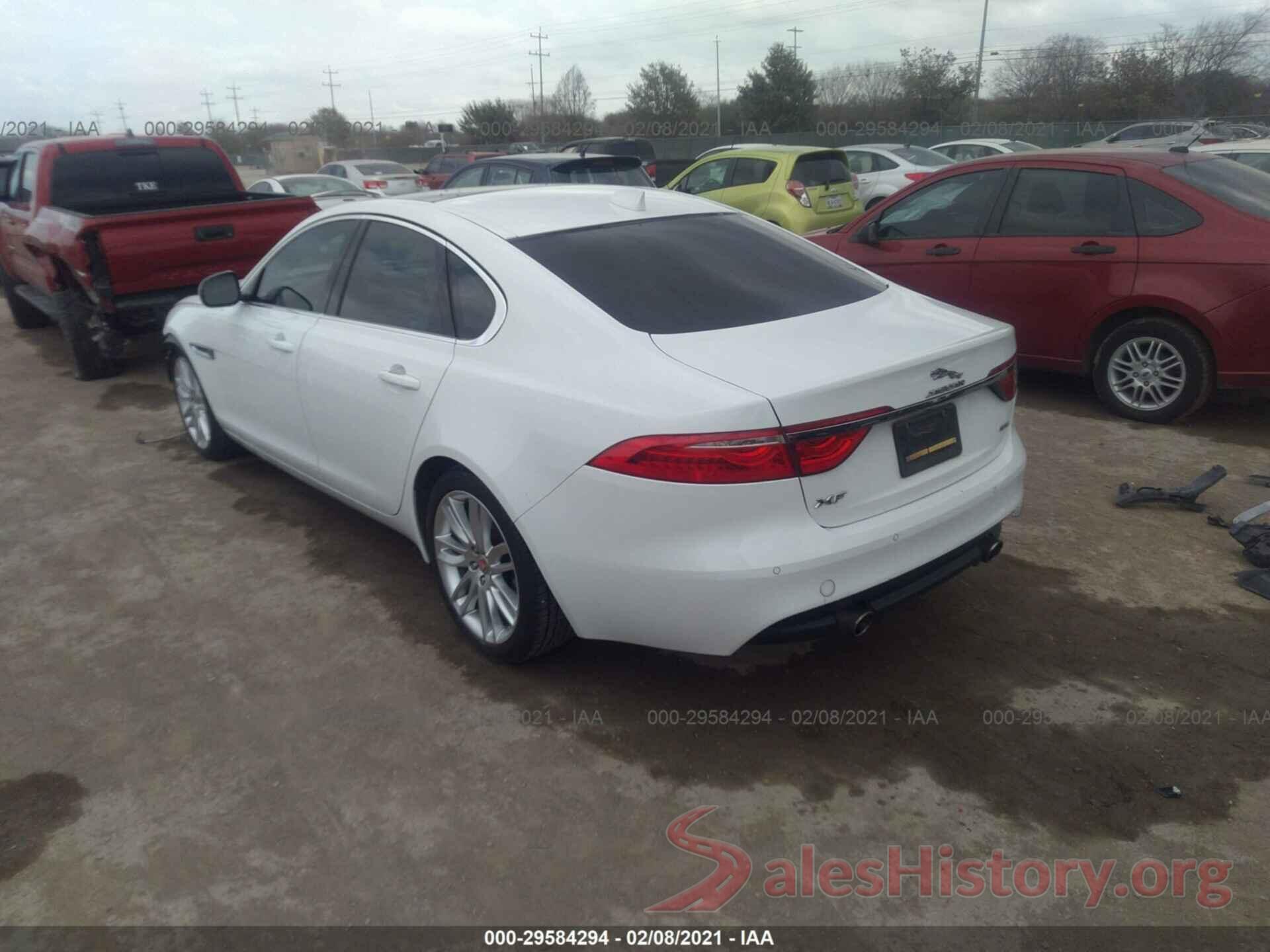 SAJBE4BV8GCY02851 2016 JAGUAR XF