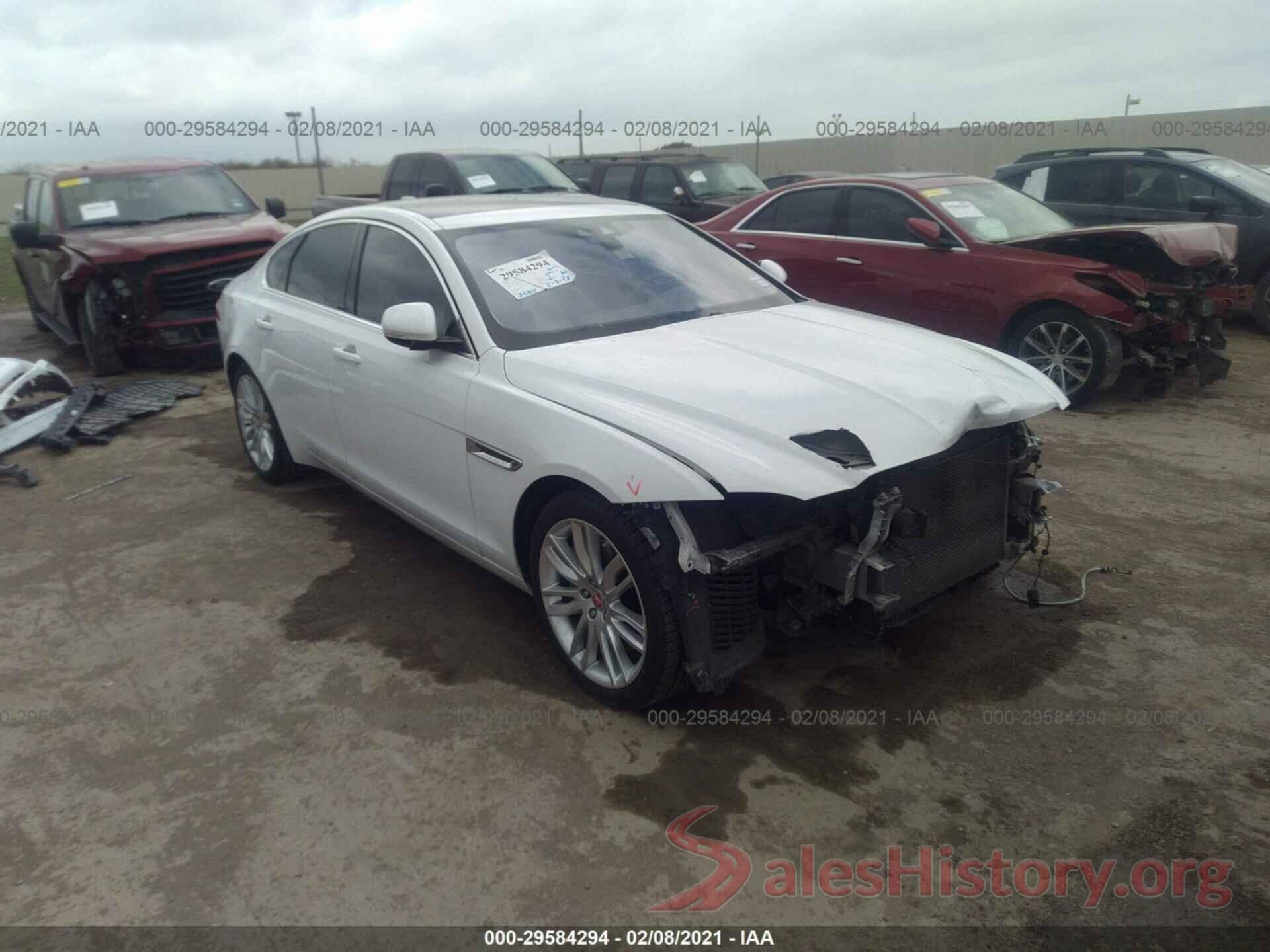 SAJBE4BV8GCY02851 2016 JAGUAR XF