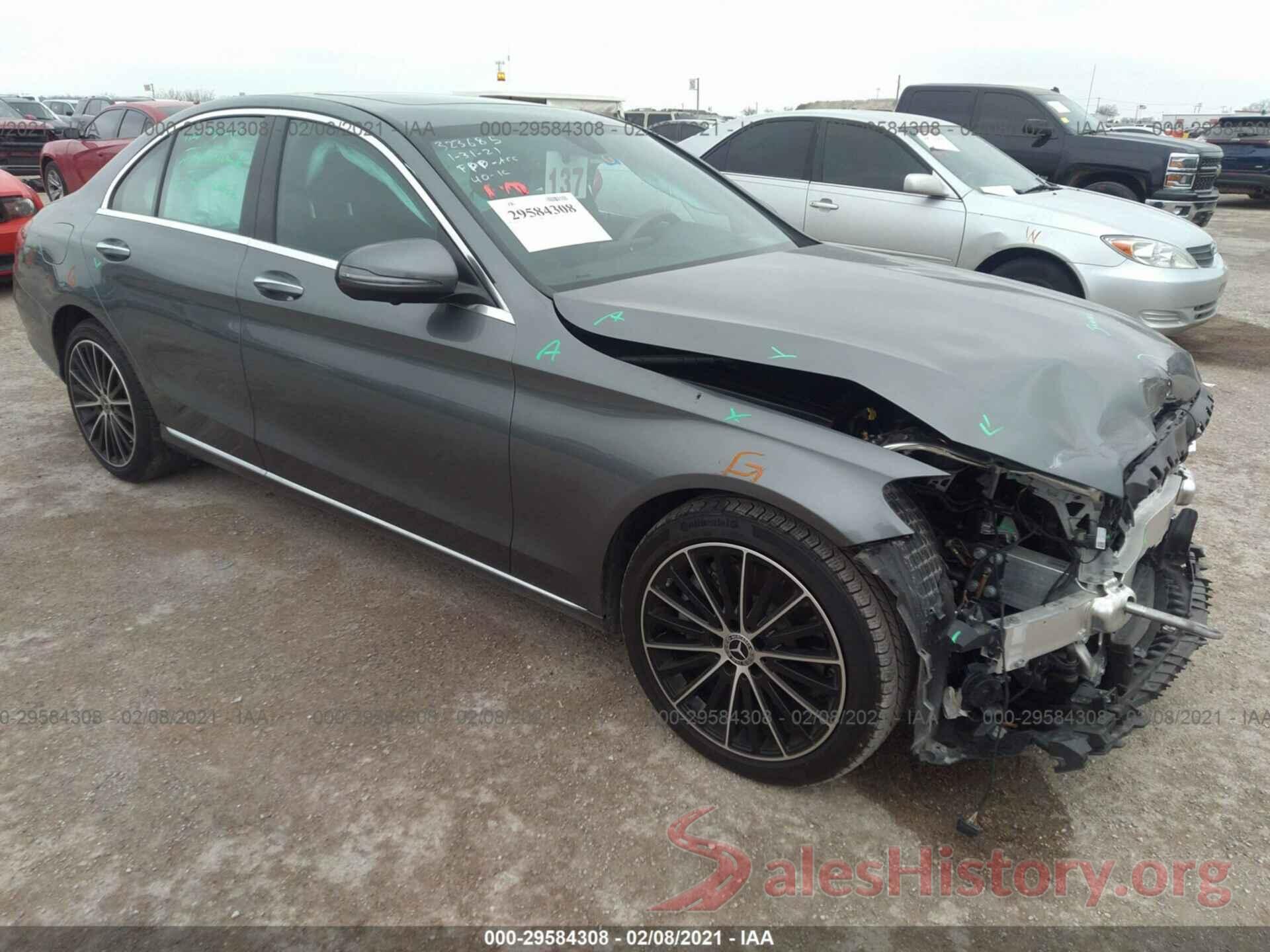 55SWF8DB4LU325919 2020 MERCEDES-BENZ C-CLASS