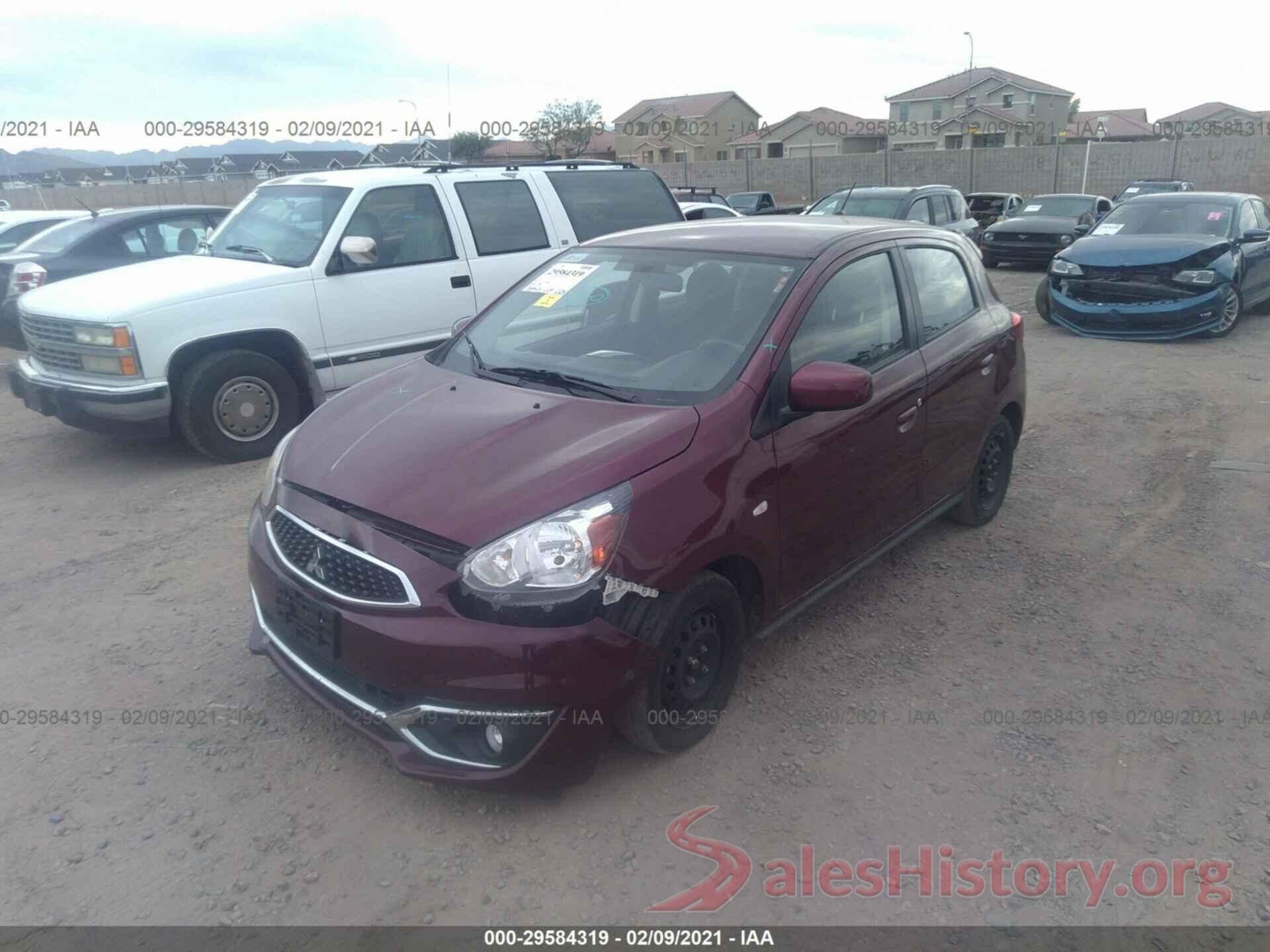 ML32A3HJ6JH010753 2018 MITSUBISHI MIRAGE