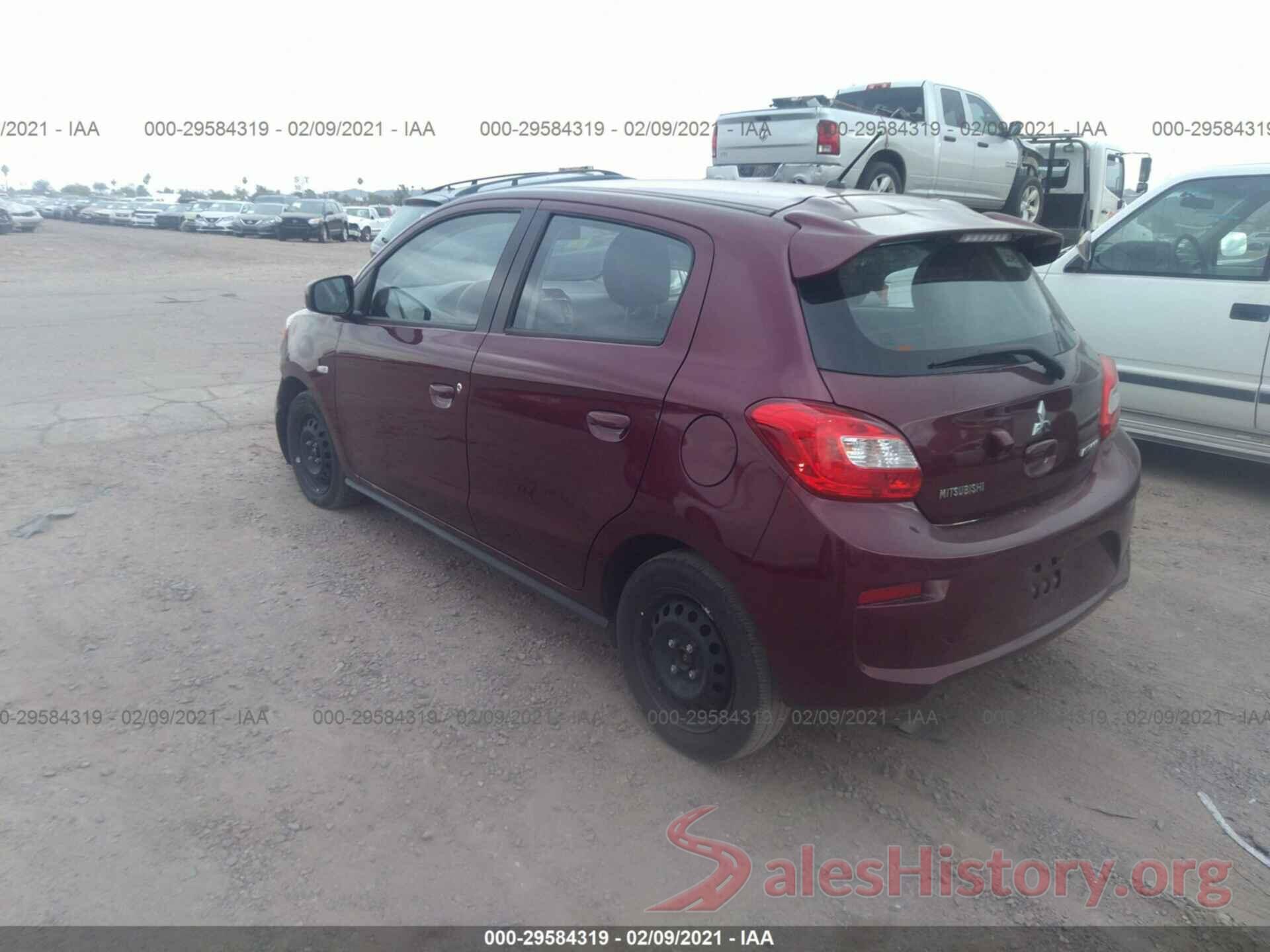 ML32A3HJ6JH010753 2018 MITSUBISHI MIRAGE