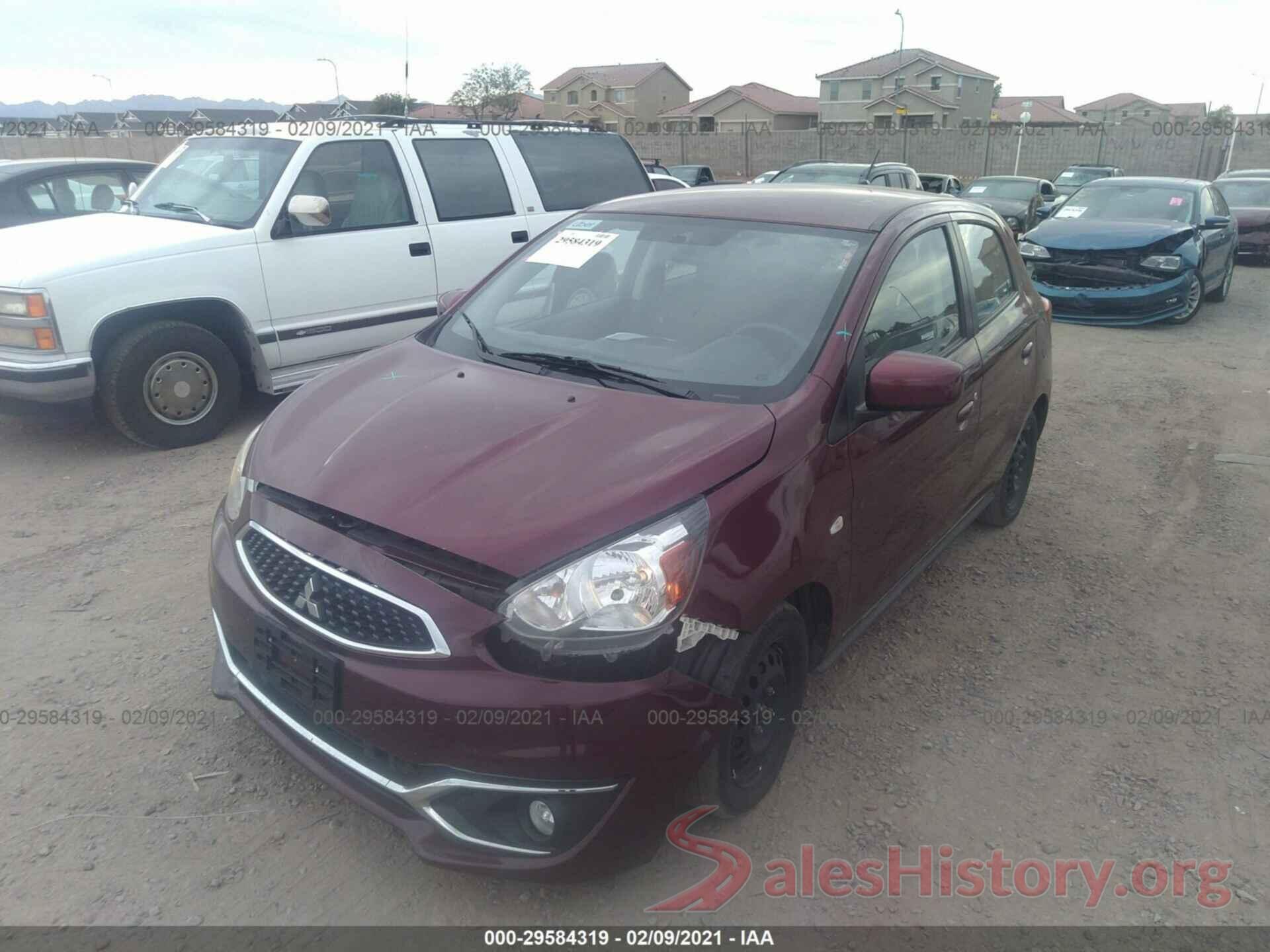 ML32A3HJ6JH010753 2018 MITSUBISHI MIRAGE