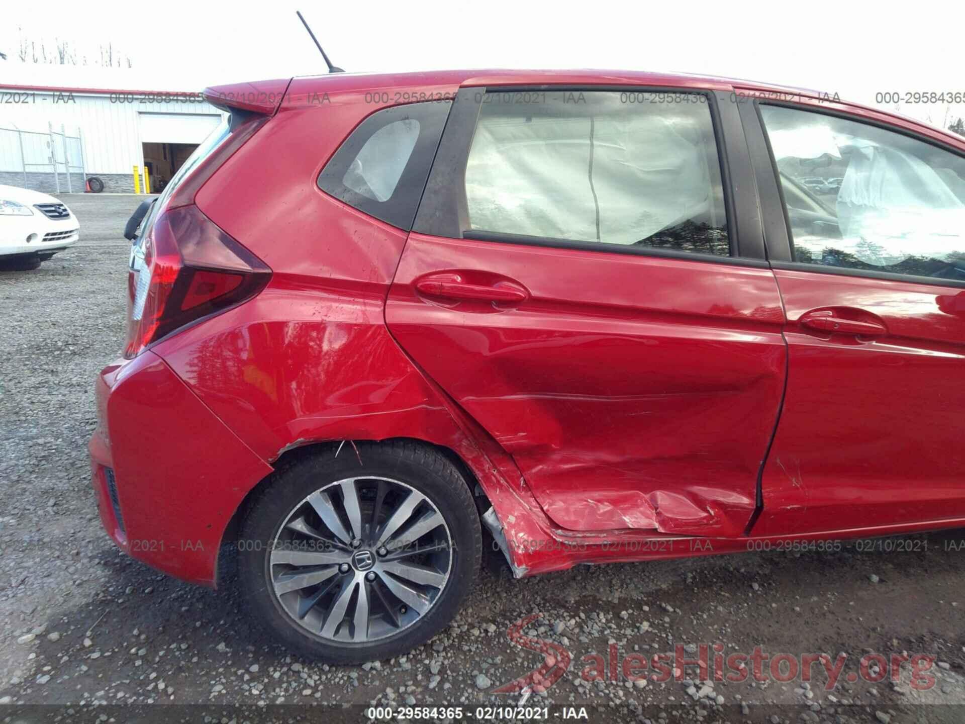 JHMGK5H78GX029950 2016 HONDA FIT