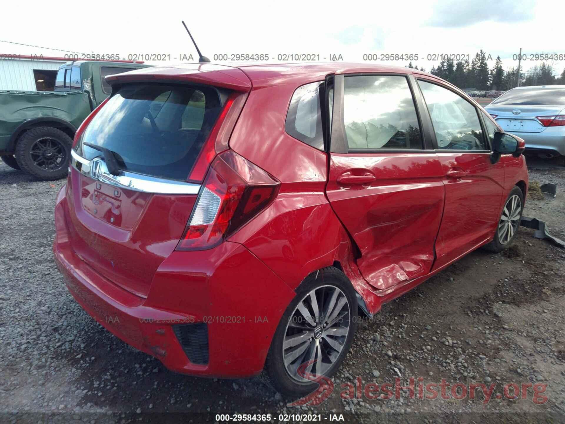 JHMGK5H78GX029950 2016 HONDA FIT