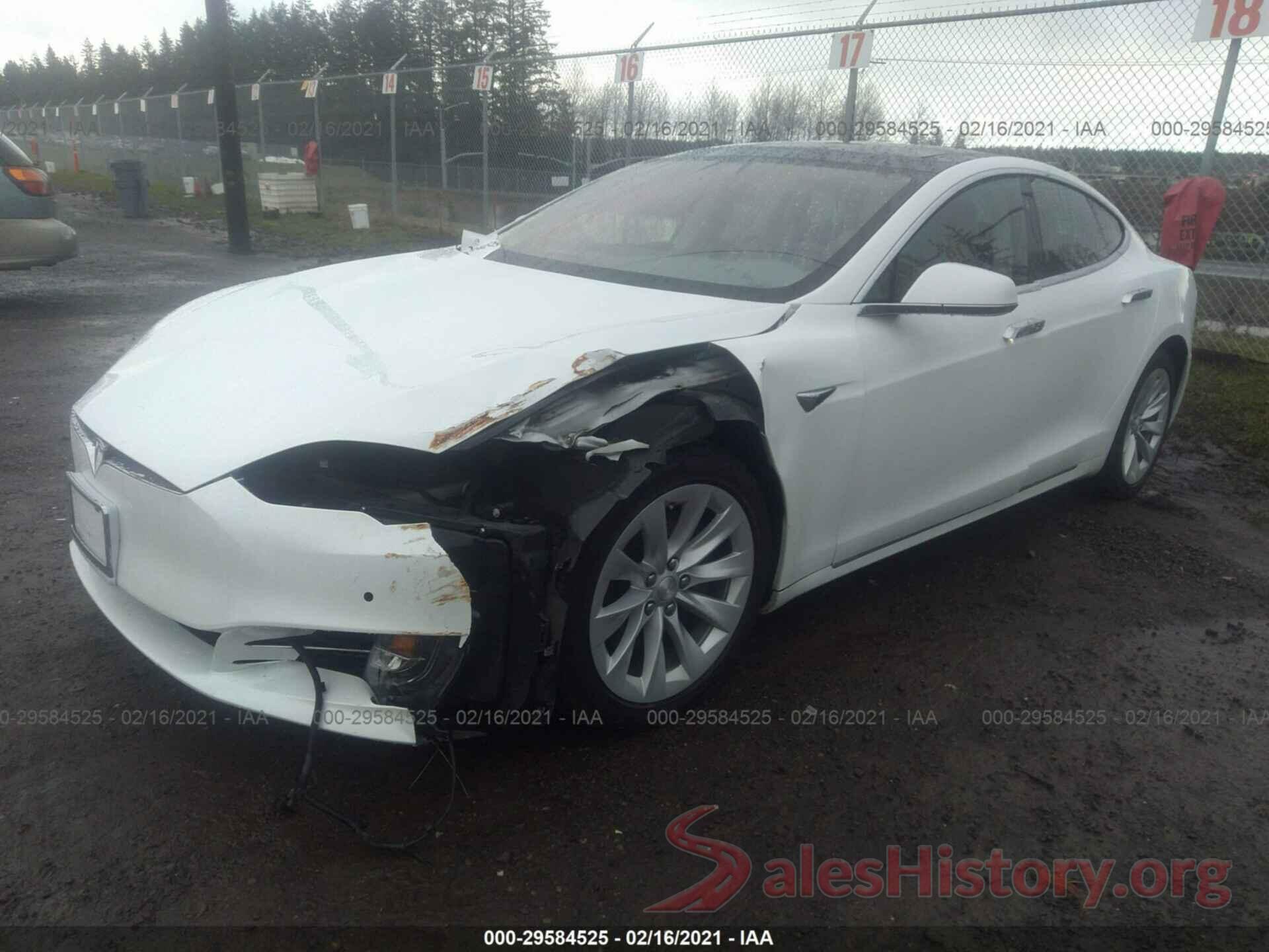 5YJSA1E28HF190391 2017 TESLA MODEL S