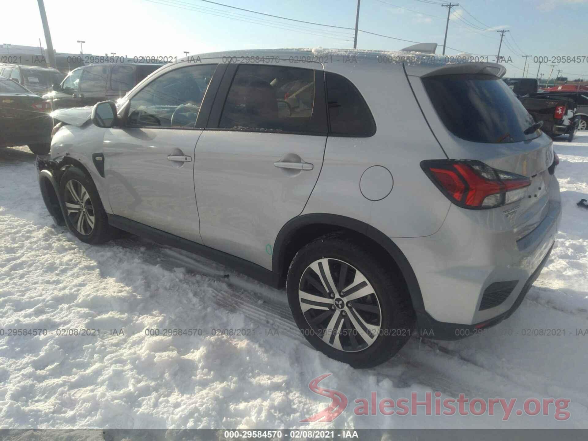 JA4AR3AU8LU000333 2020 MITSUBISHI OUTLANDER SPORT