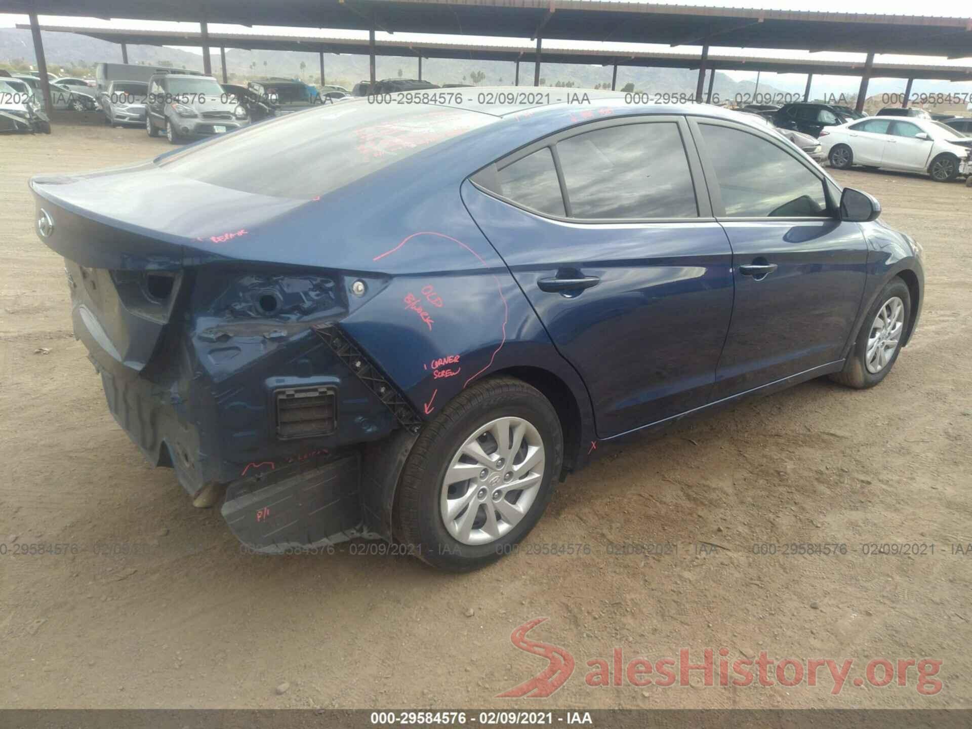 5NPD74LF7JH353036 2018 HYUNDAI ELANTRA