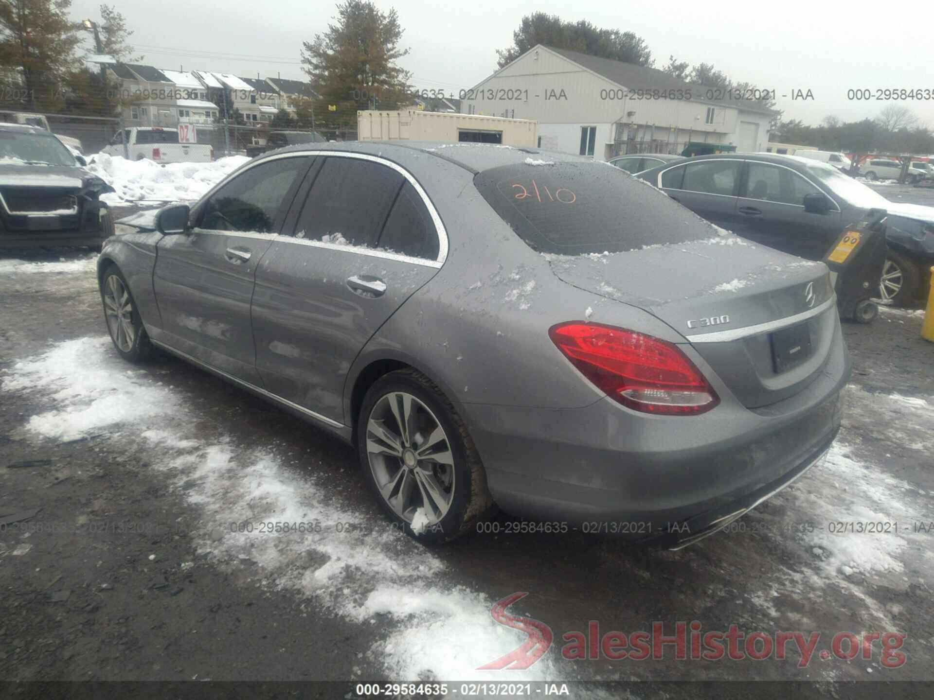 55SWF4JB4GU166824 2016 MERCEDES-BENZ C-CLASS