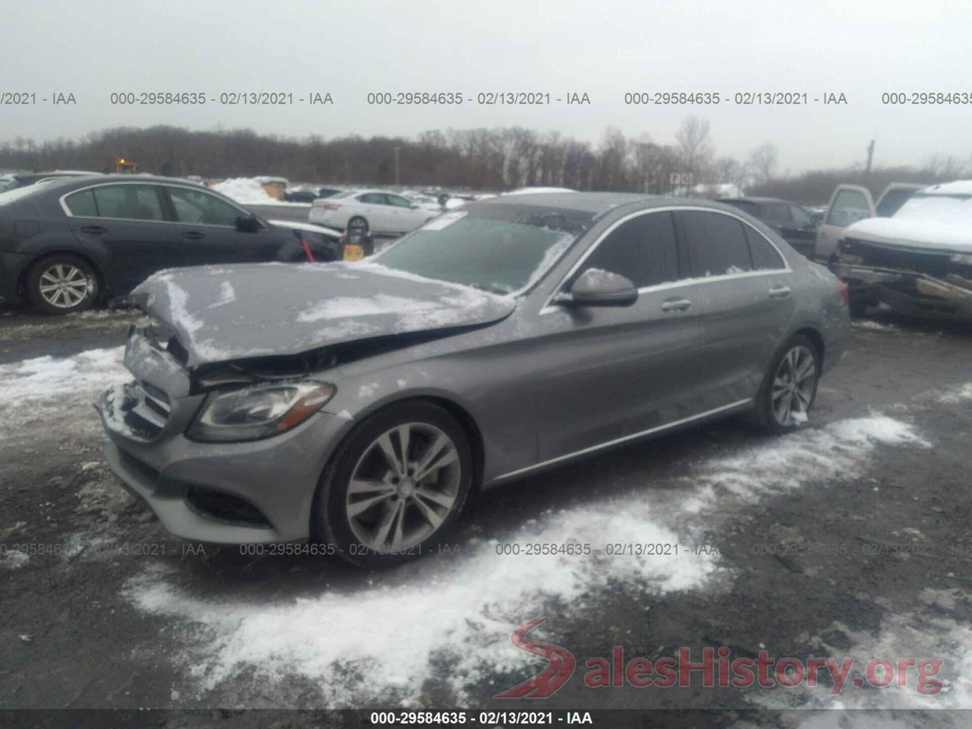 55SWF4JB4GU166824 2016 MERCEDES-BENZ C-CLASS