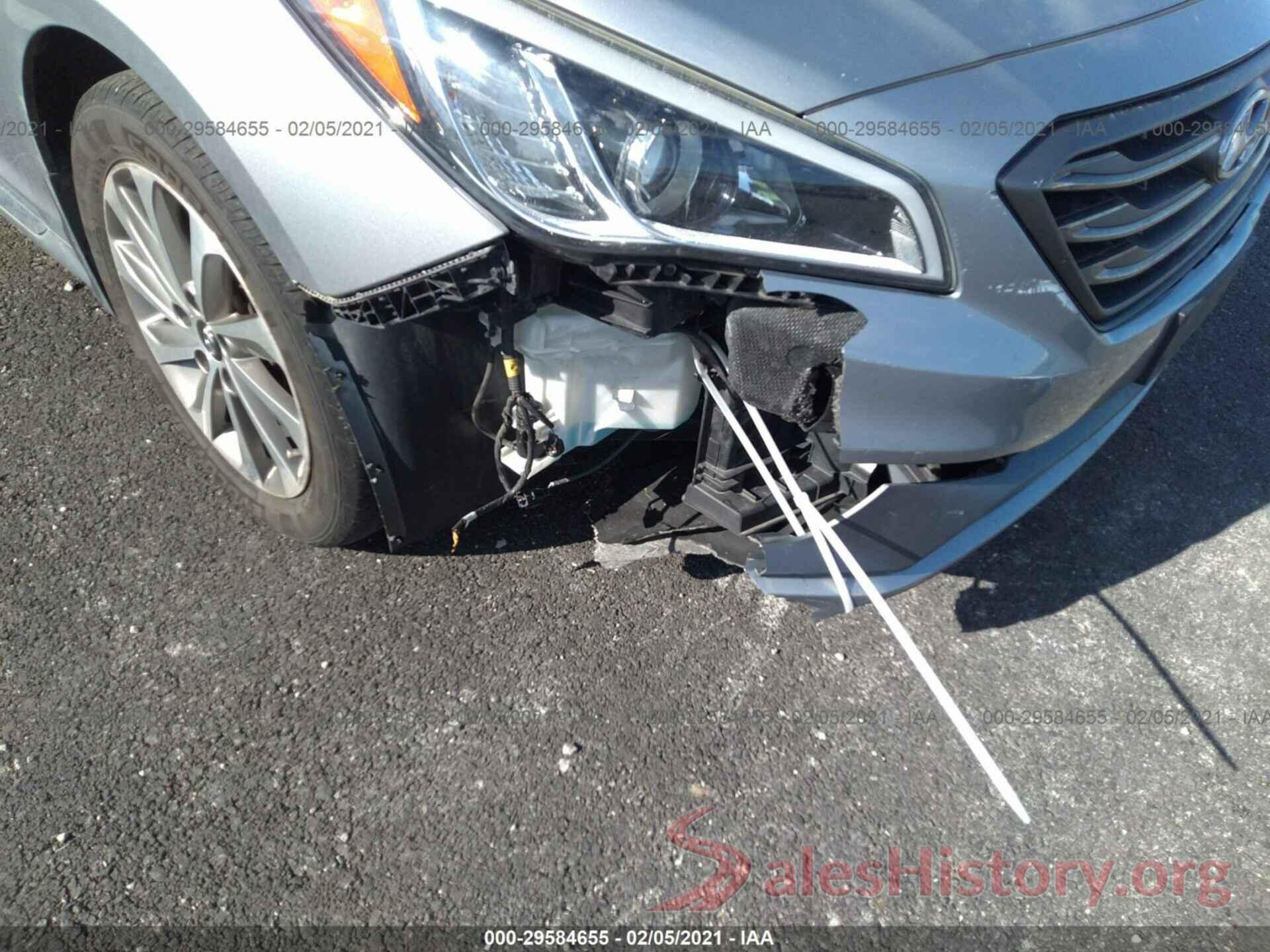 5NPE34AF2GH260808 2016 HYUNDAI SONATA