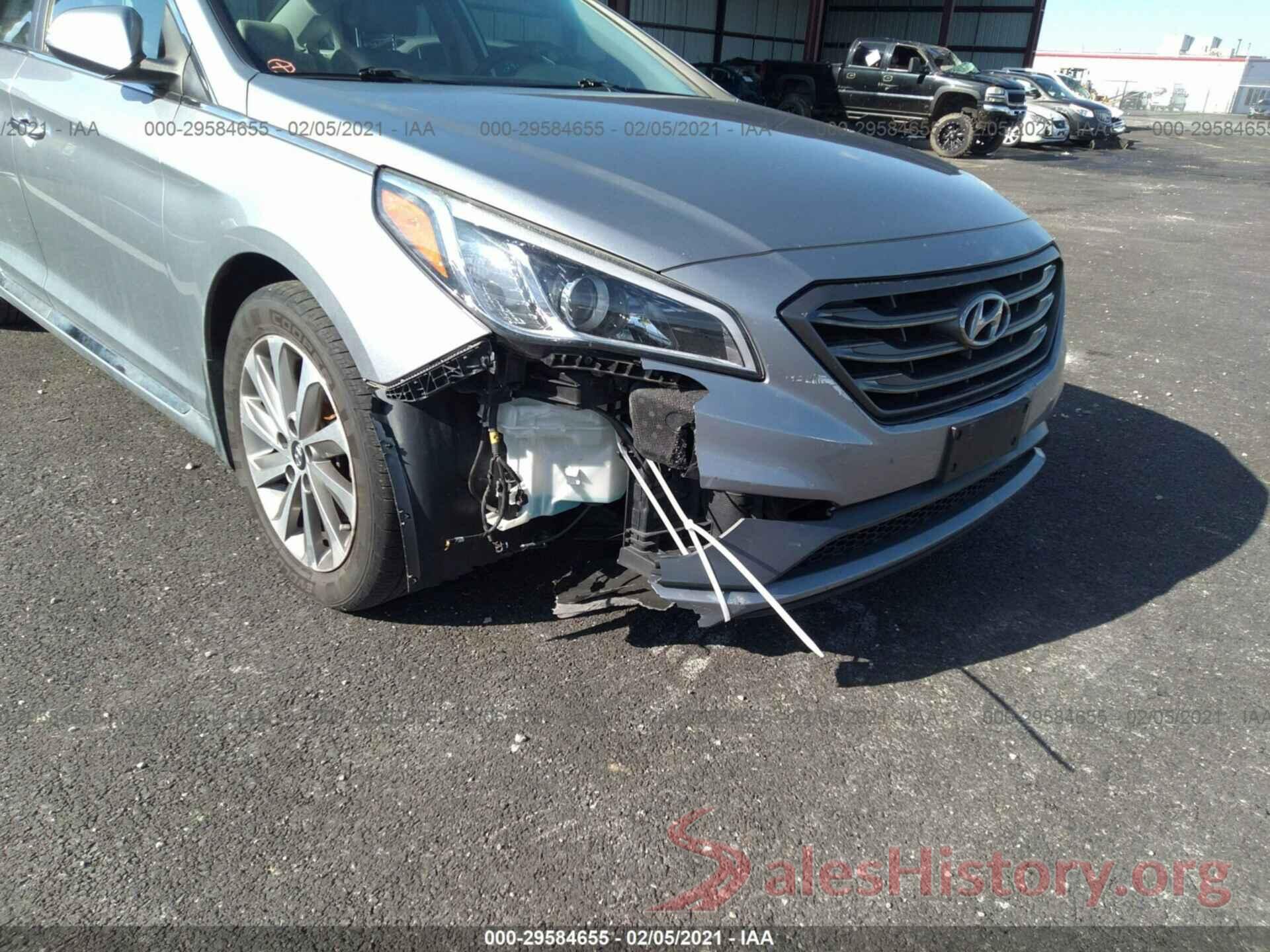 5NPE34AF2GH260808 2016 HYUNDAI SONATA