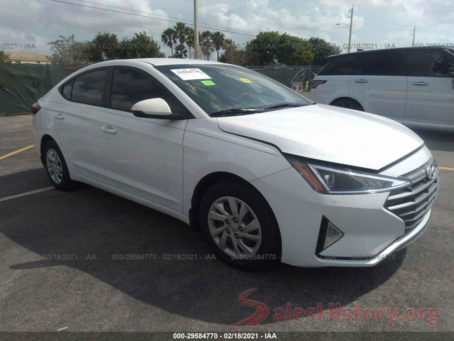 5NPD74LF5LH608558 2020 HYUNDAI ELANTRA