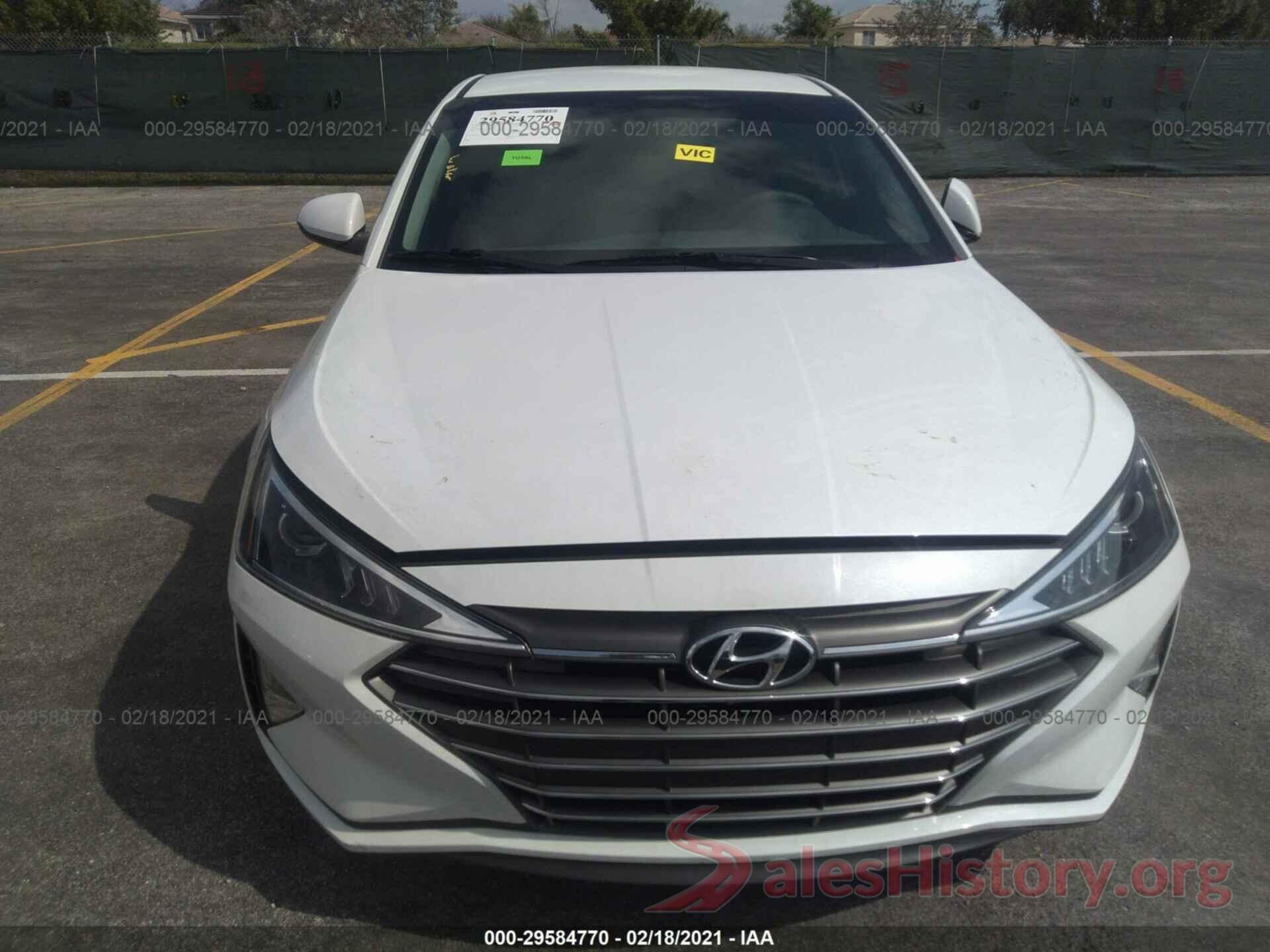 5NPD74LF5LH608558 2020 HYUNDAI ELANTRA