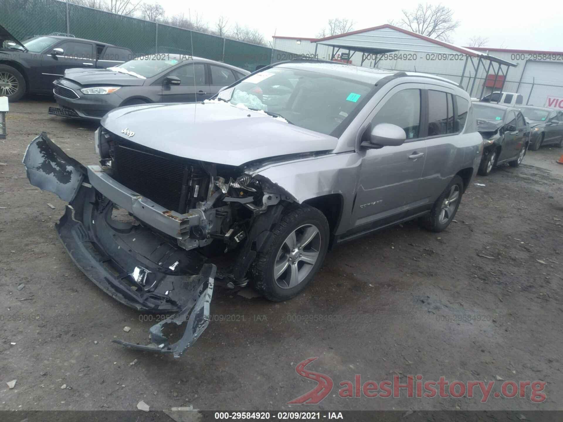 1C4NJDEB2HD126885 2017 JEEP COMPASS