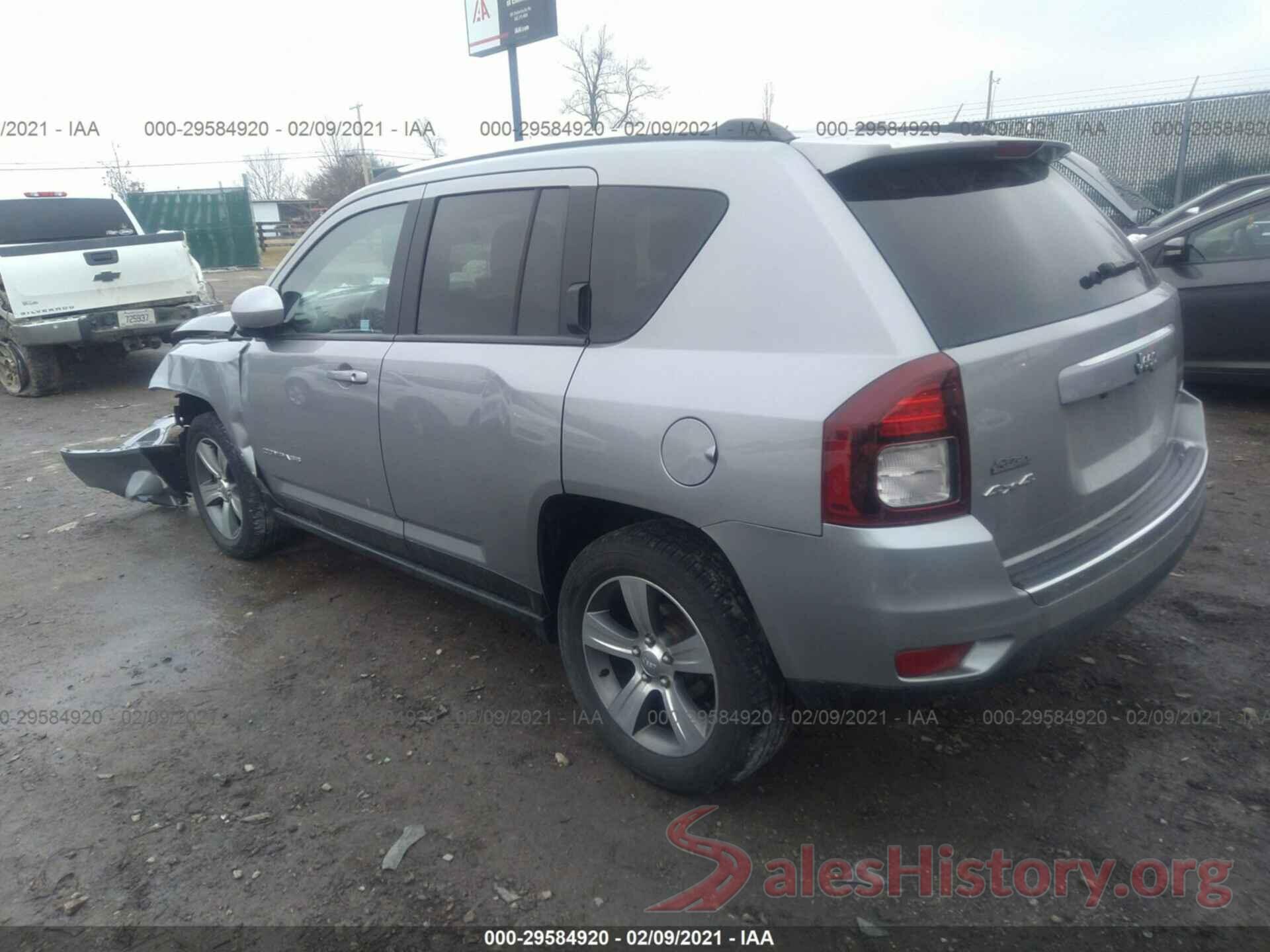 1C4NJDEB2HD126885 2017 JEEP COMPASS