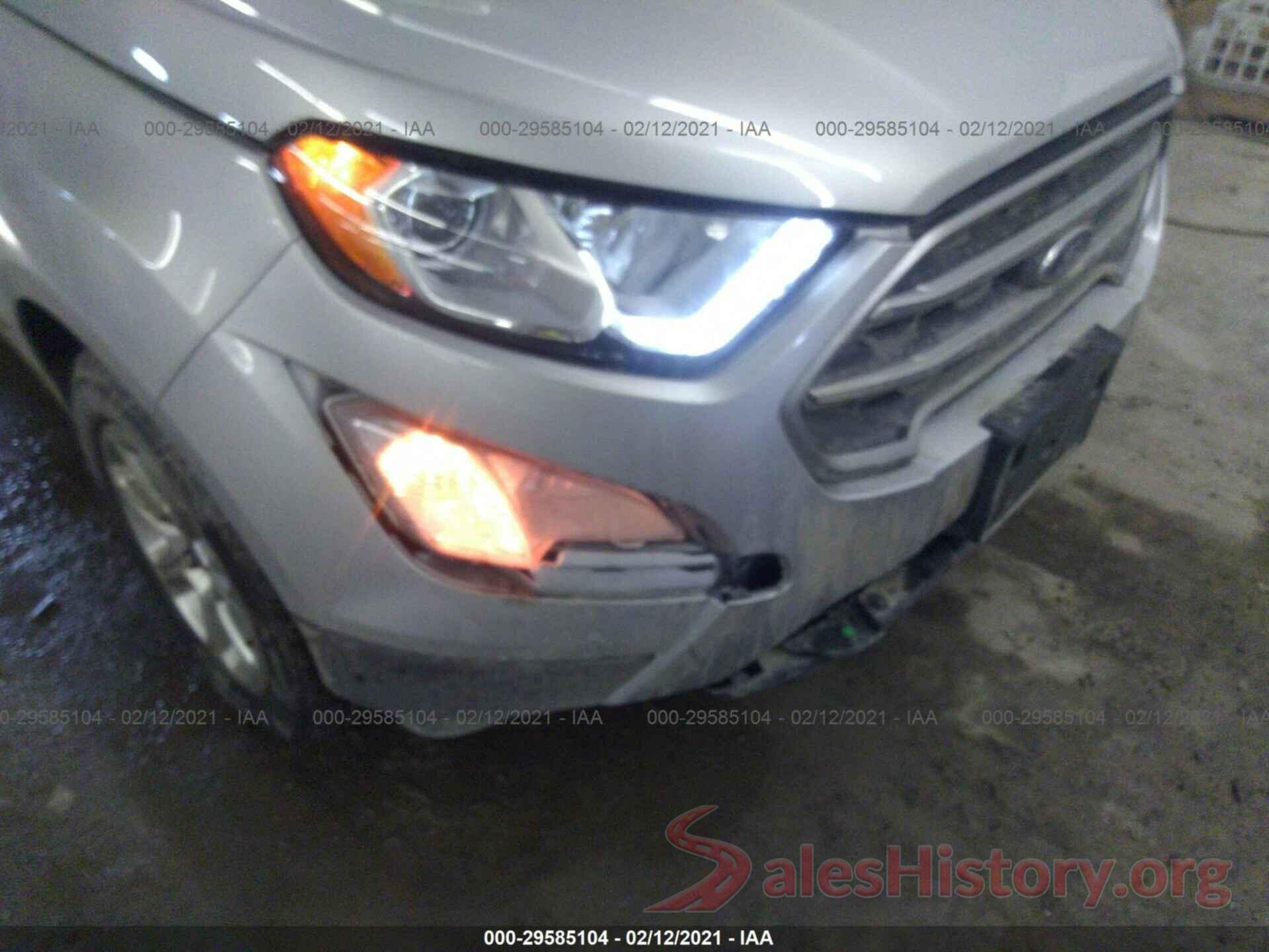 MAJ6S3GL2KC276029 2019 FORD ECOSPORT