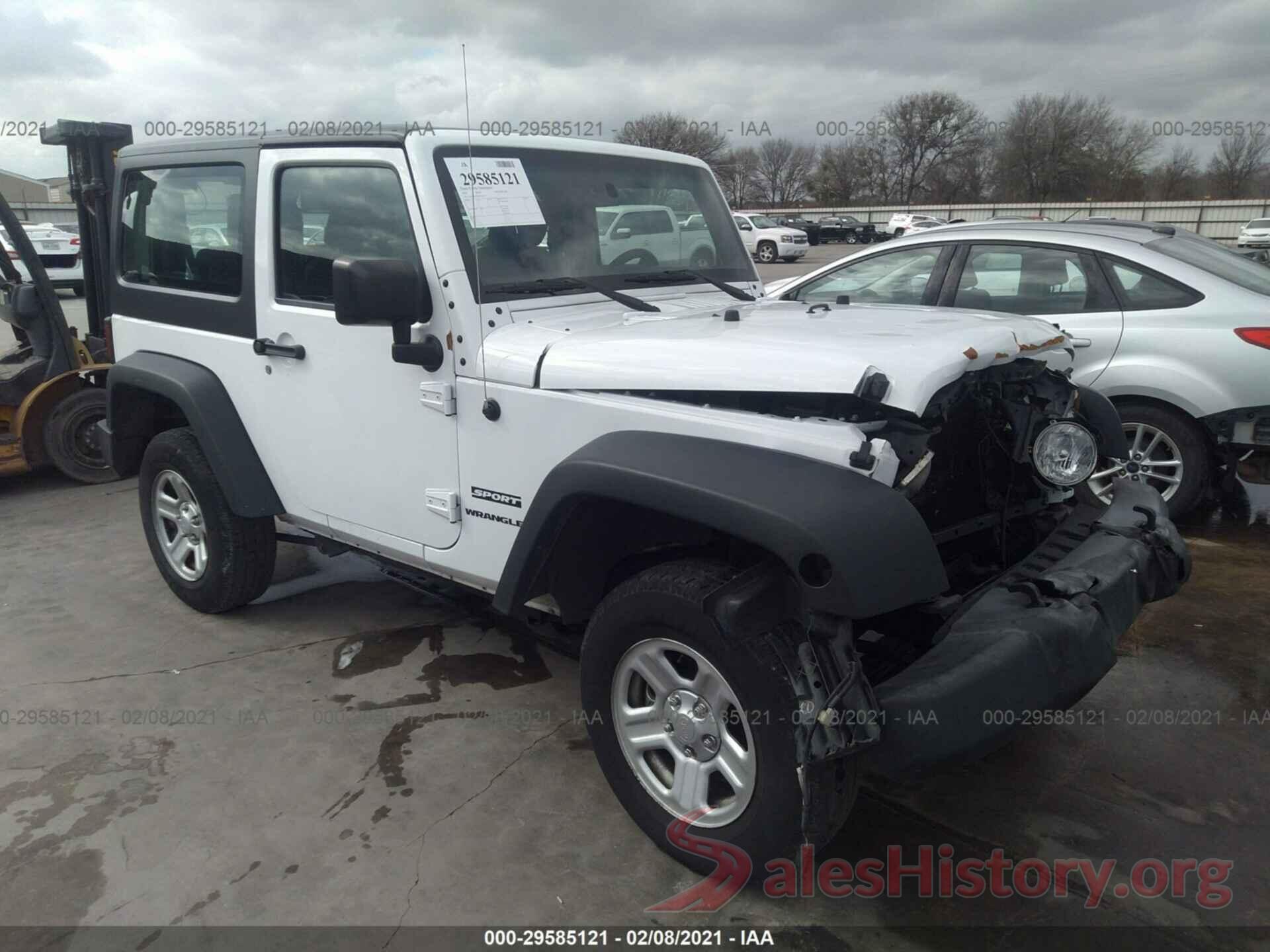 1C4AJWAG6GL281617 2016 JEEP WRANGLER