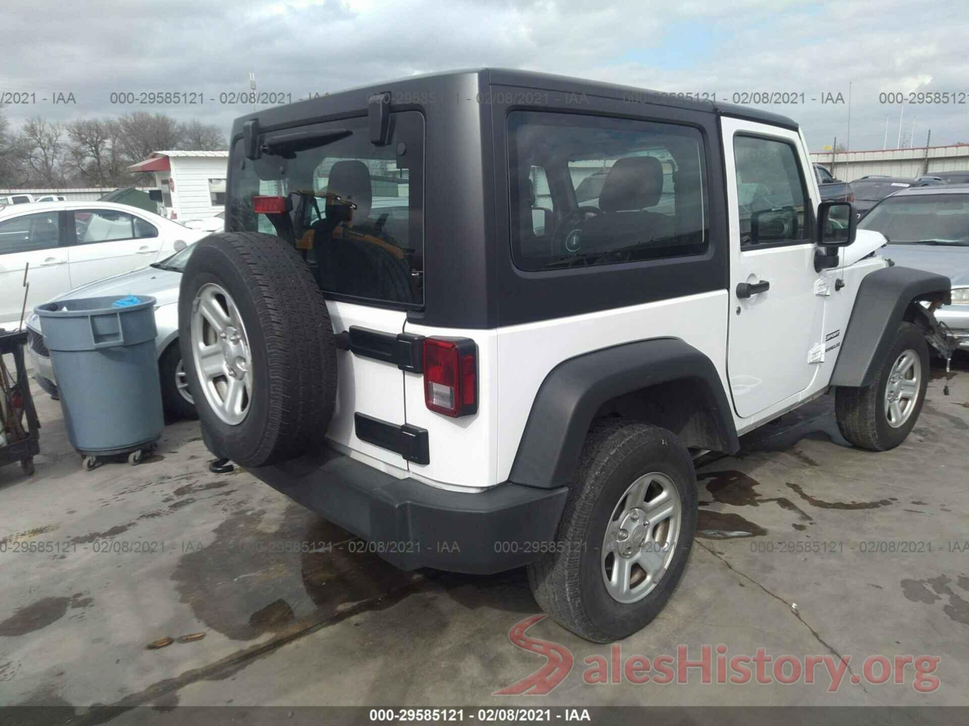 1C4AJWAG6GL281617 2016 JEEP WRANGLER