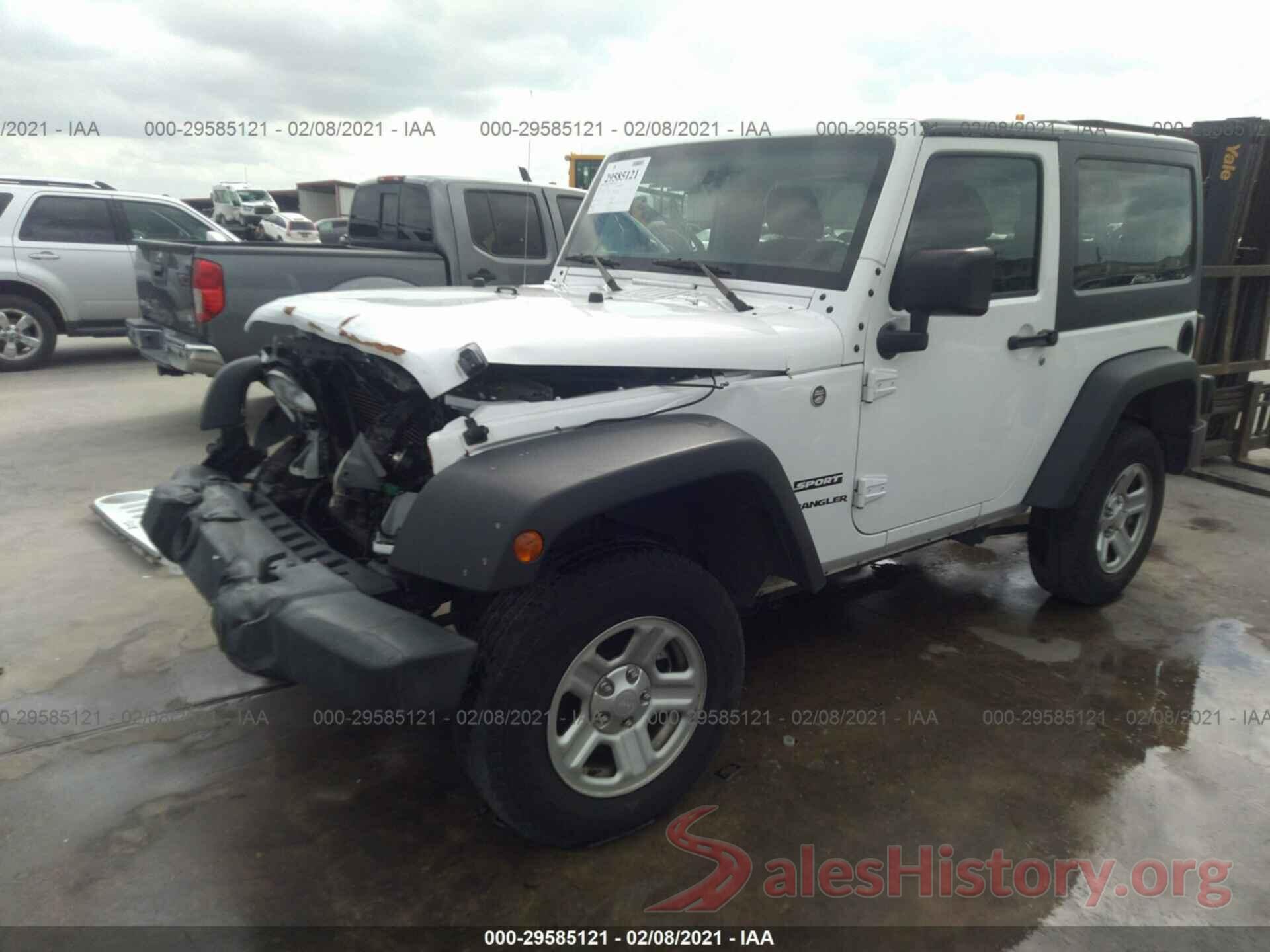 1C4AJWAG6GL281617 2016 JEEP WRANGLER