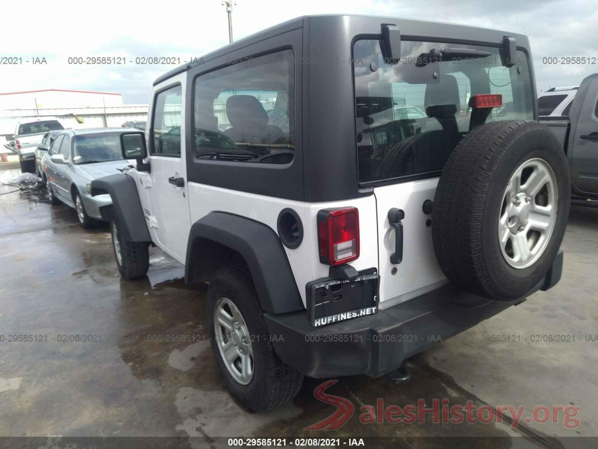 1C4AJWAG6GL281617 2016 JEEP WRANGLER