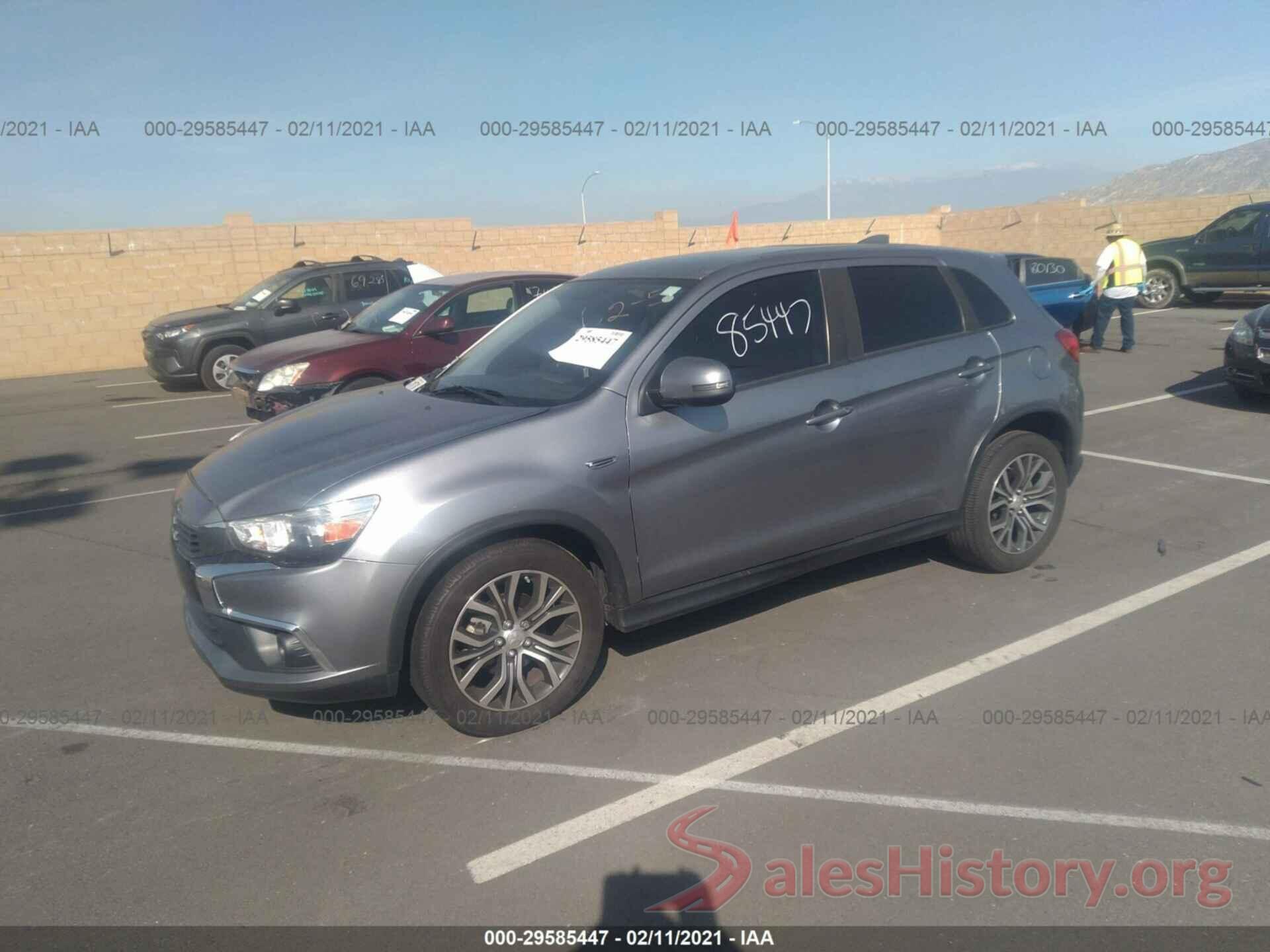 JA4AP3AW8HZ034161 2017 MITSUBISHI OUTLANDER SPORT