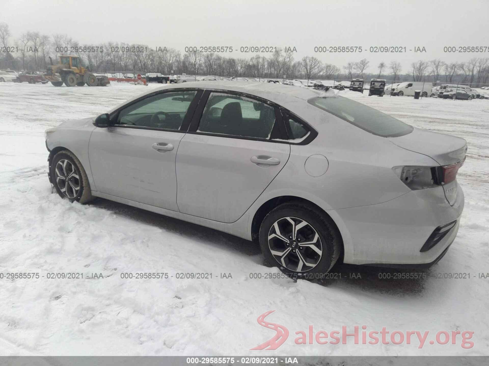 3KPF24AD3LE157451 2020 KIA FORTE