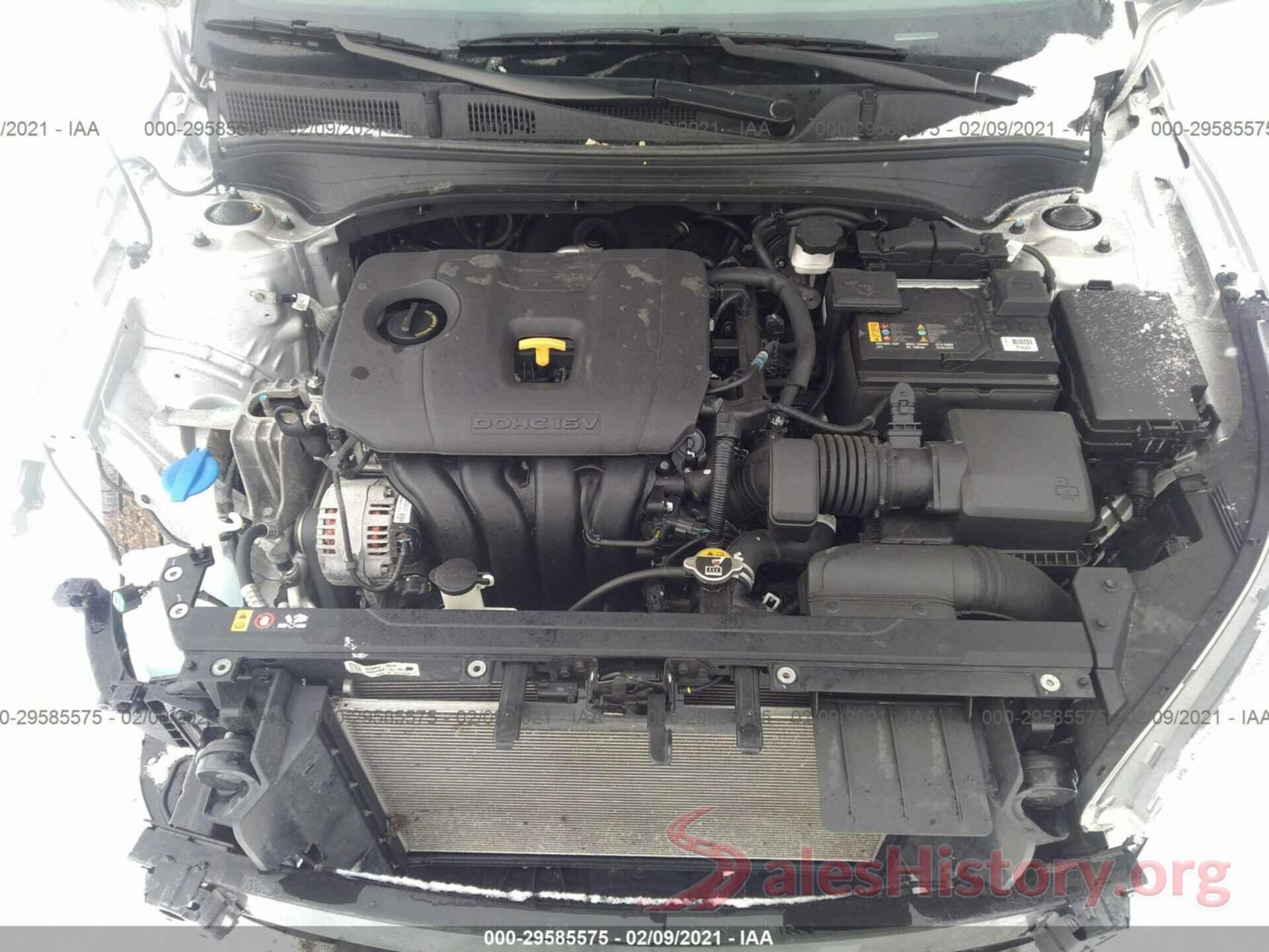 3KPF24AD3LE157451 2020 KIA FORTE