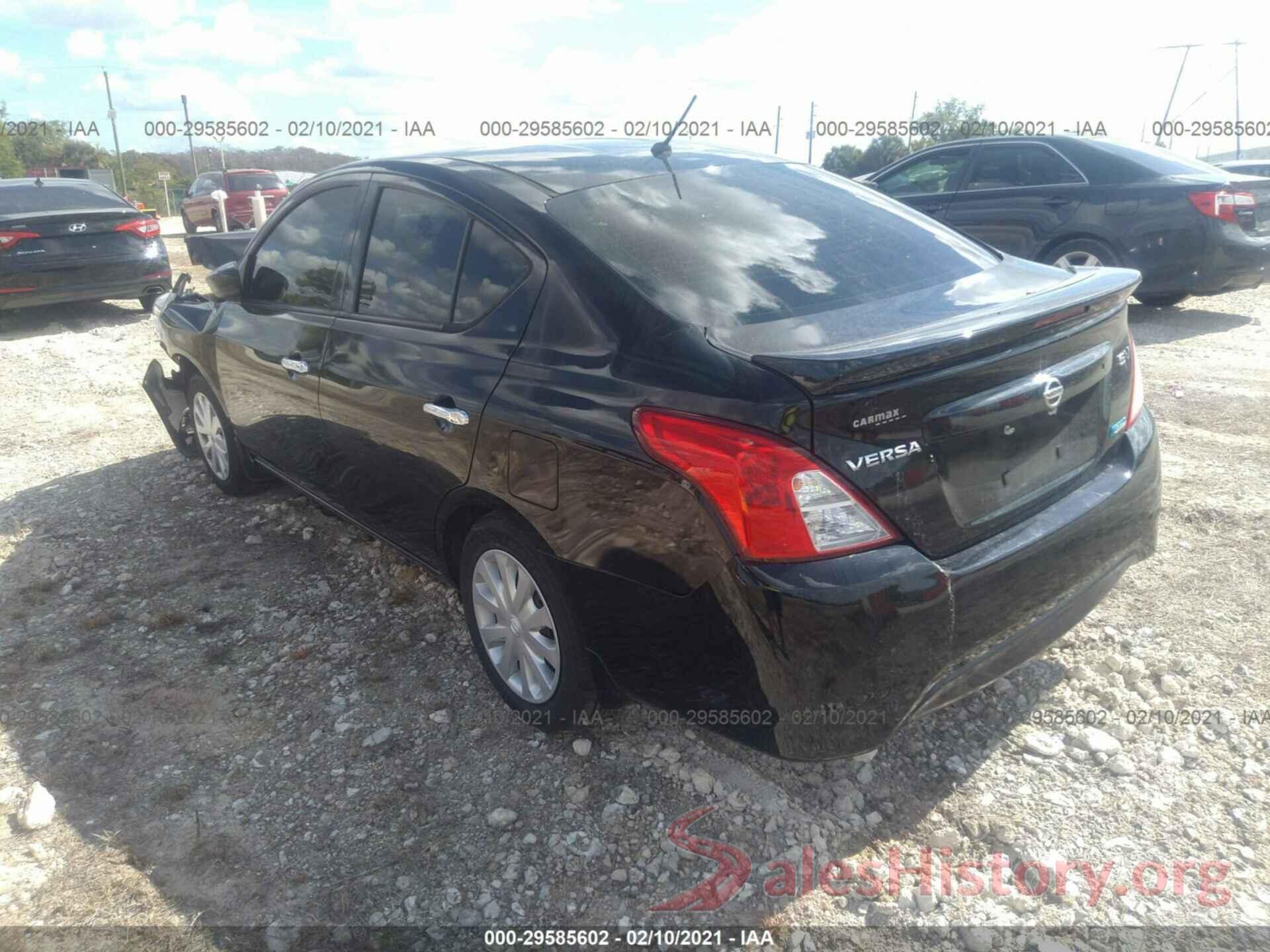 3N1CN7AP1GL901980 2016 NISSAN VERSA