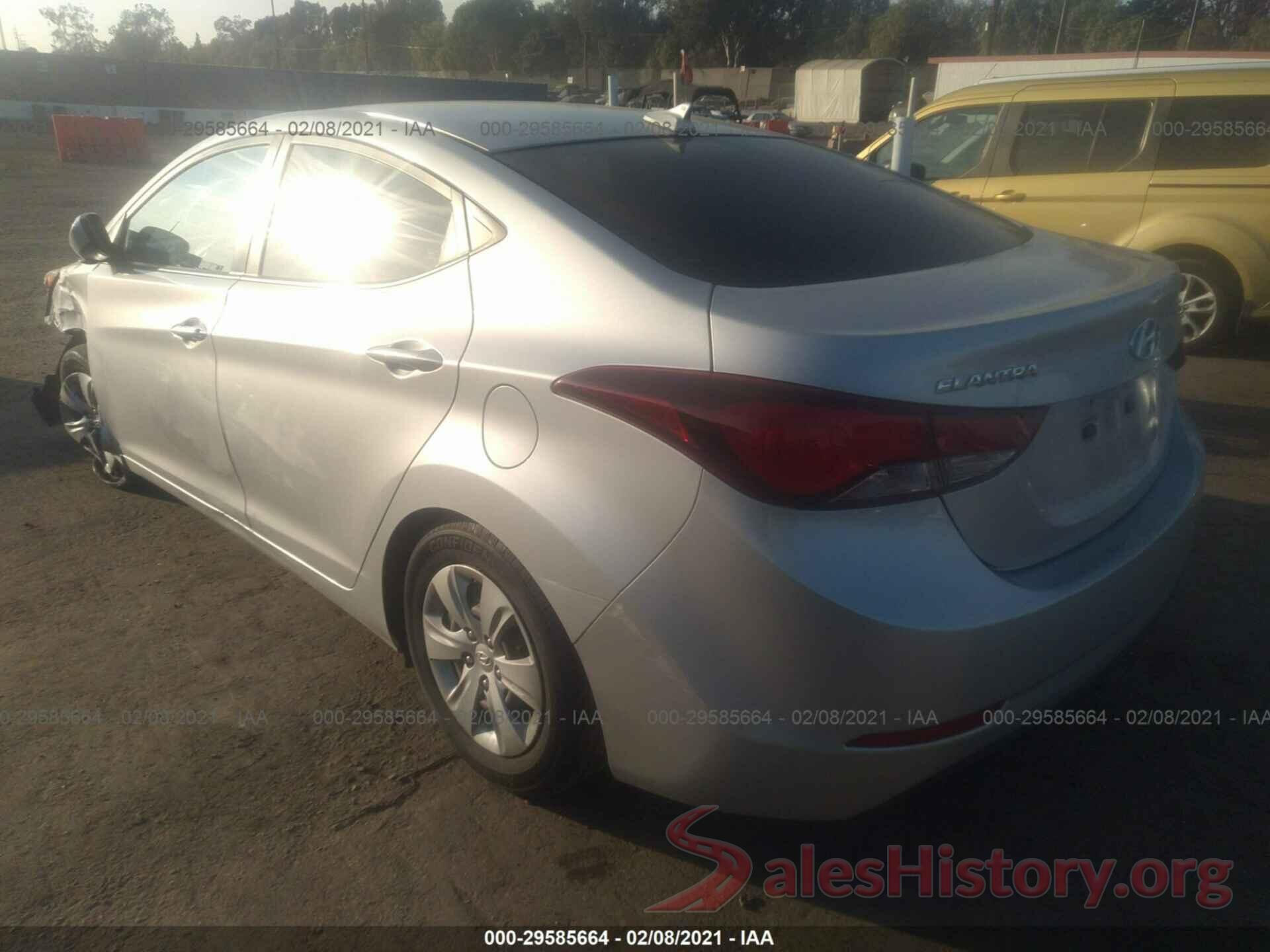 KMHDH4AE5GU583790 2016 HYUNDAI ELANTRA