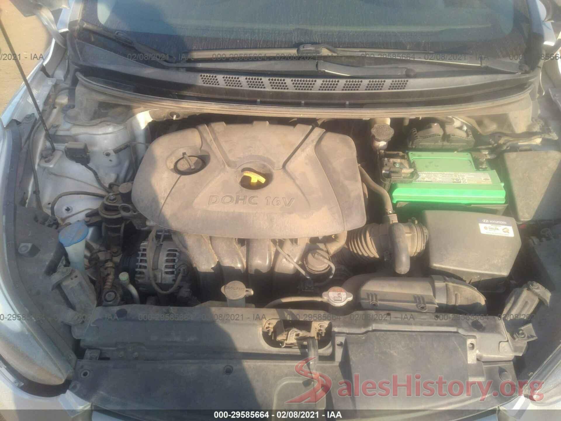 KMHDH4AE5GU583790 2016 HYUNDAI ELANTRA